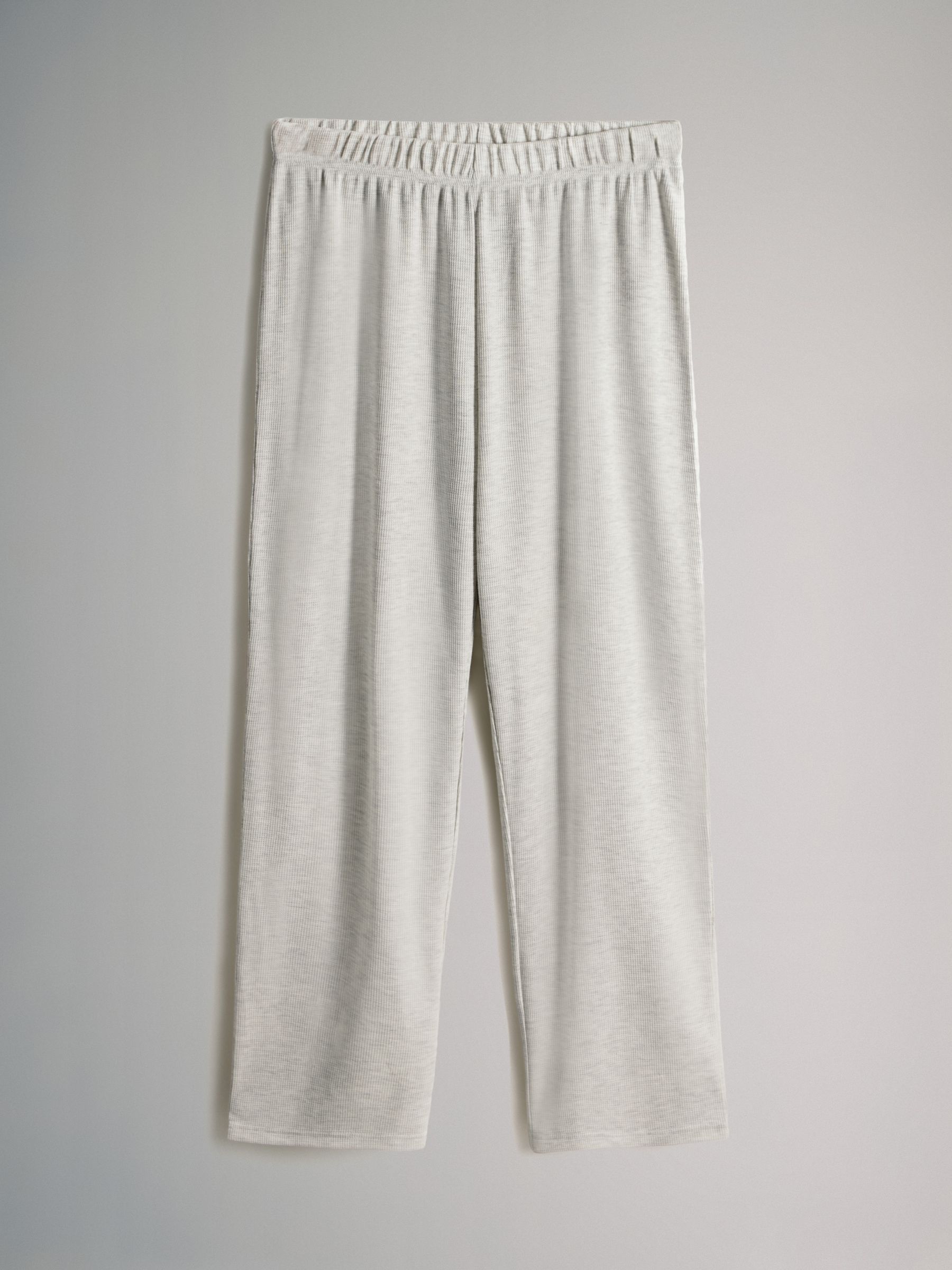 2 Pack Waffle Long Leg Pyjamas - Image 5 of 7