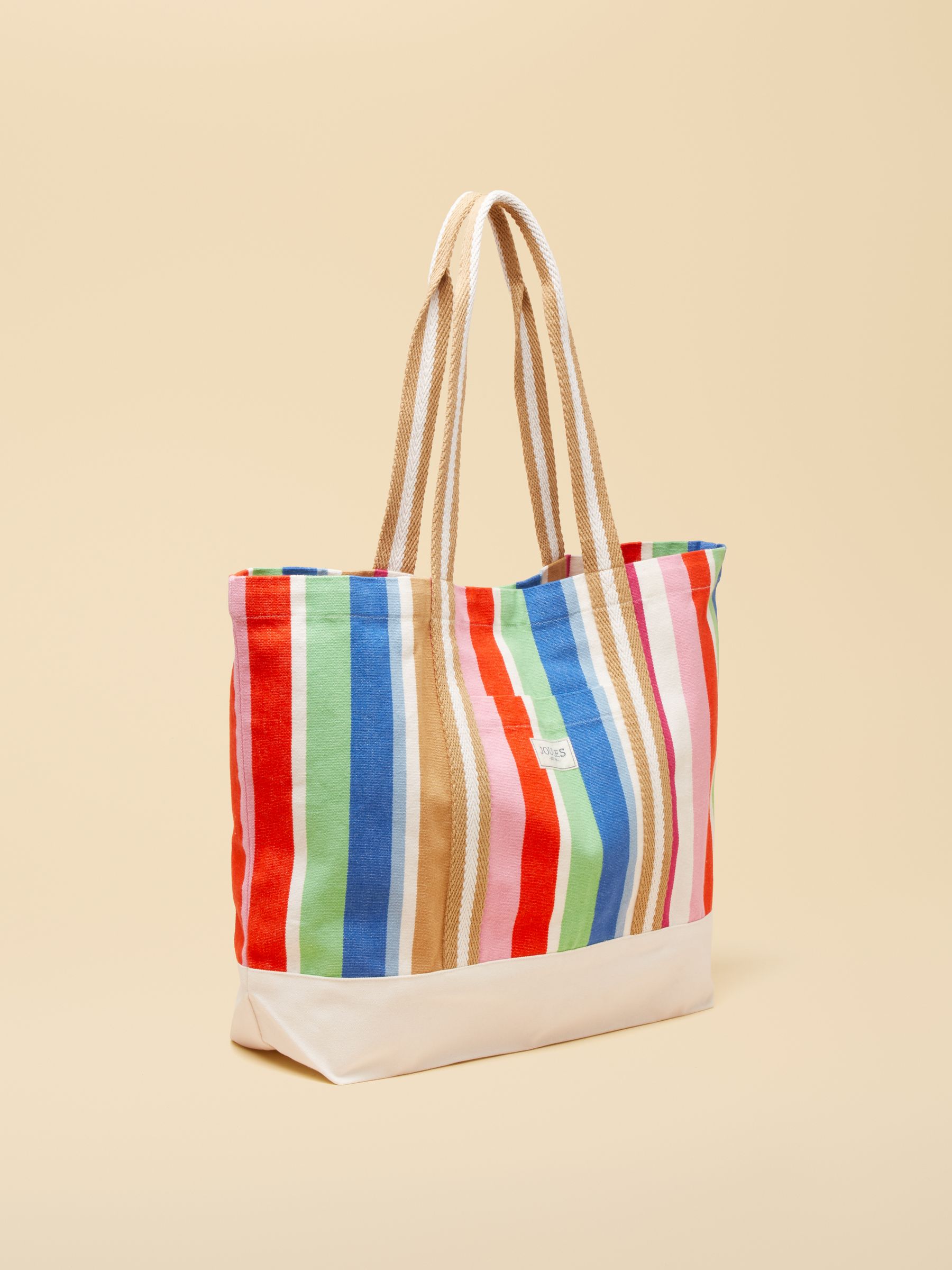 Promenade Multi Stripe Canvas Tote Bag - Image 7 of 8