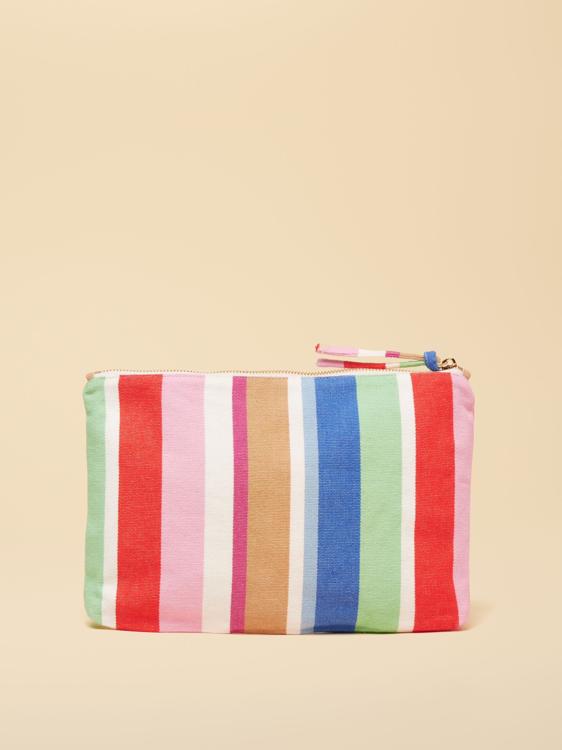 Carrywell Multi Stripe Printed Pouch - Image 3 of 5