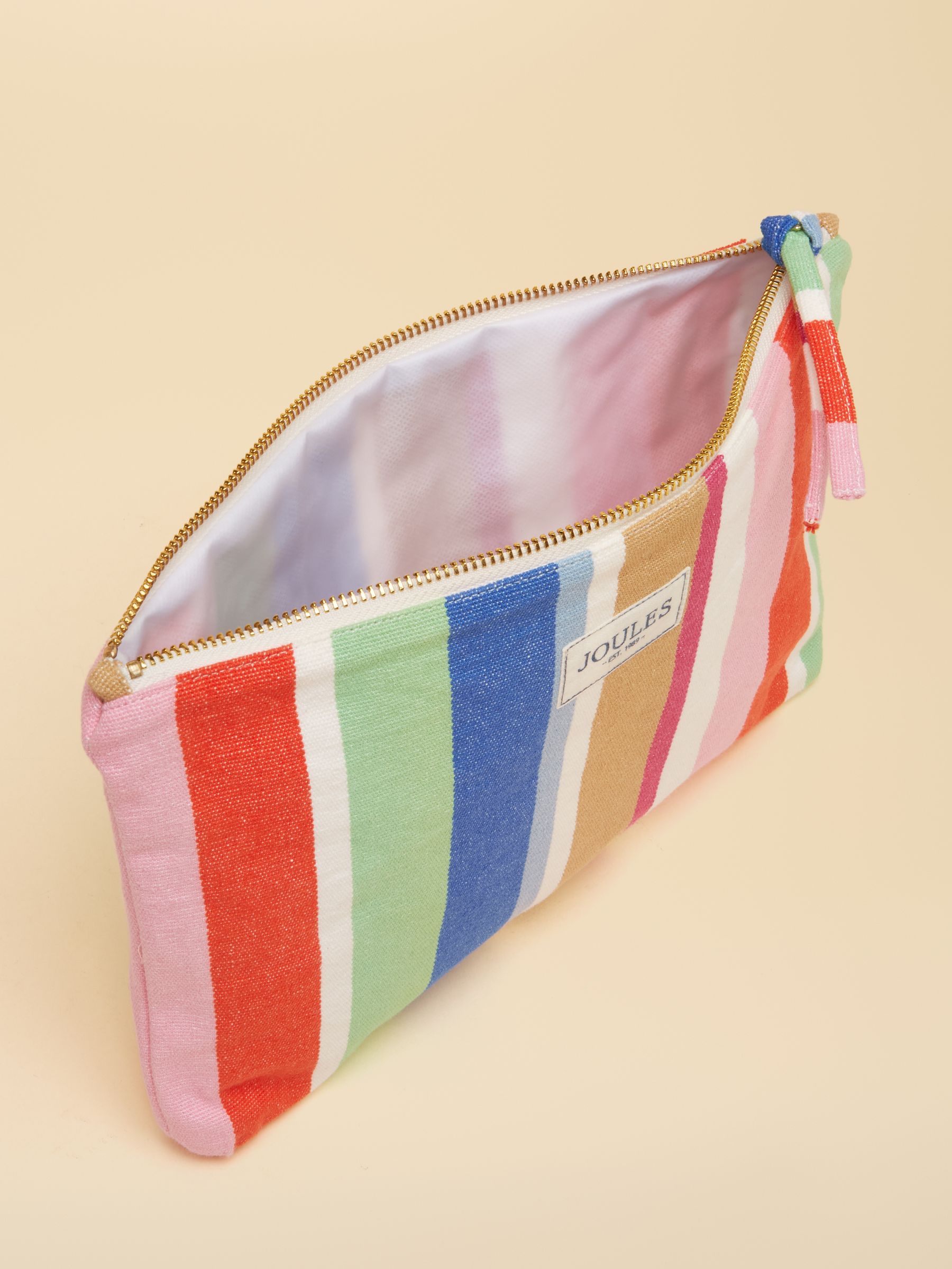 Carrywell Multi Stripe Printed Pouch - Image 5 of 5