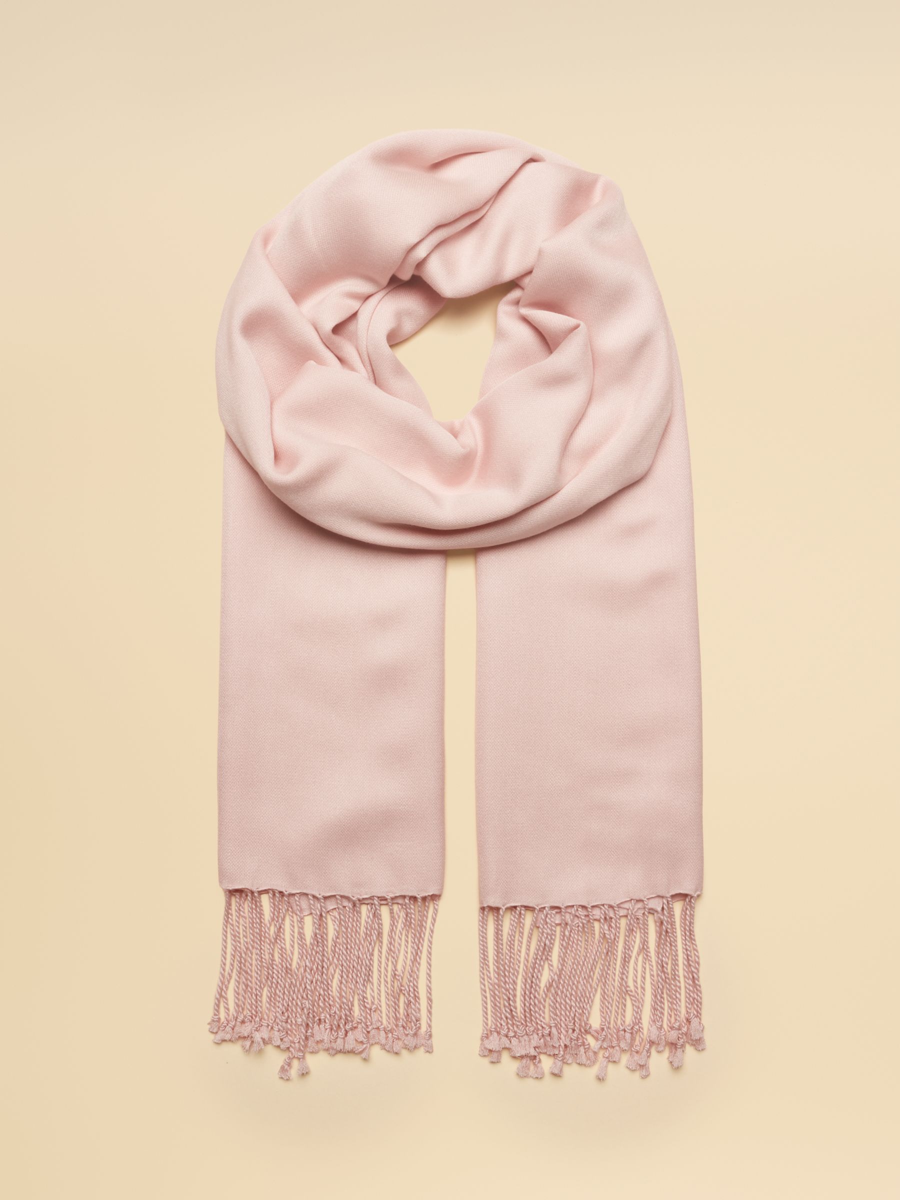 Ascot Pink Wrap Scarf - Image 1 of 6