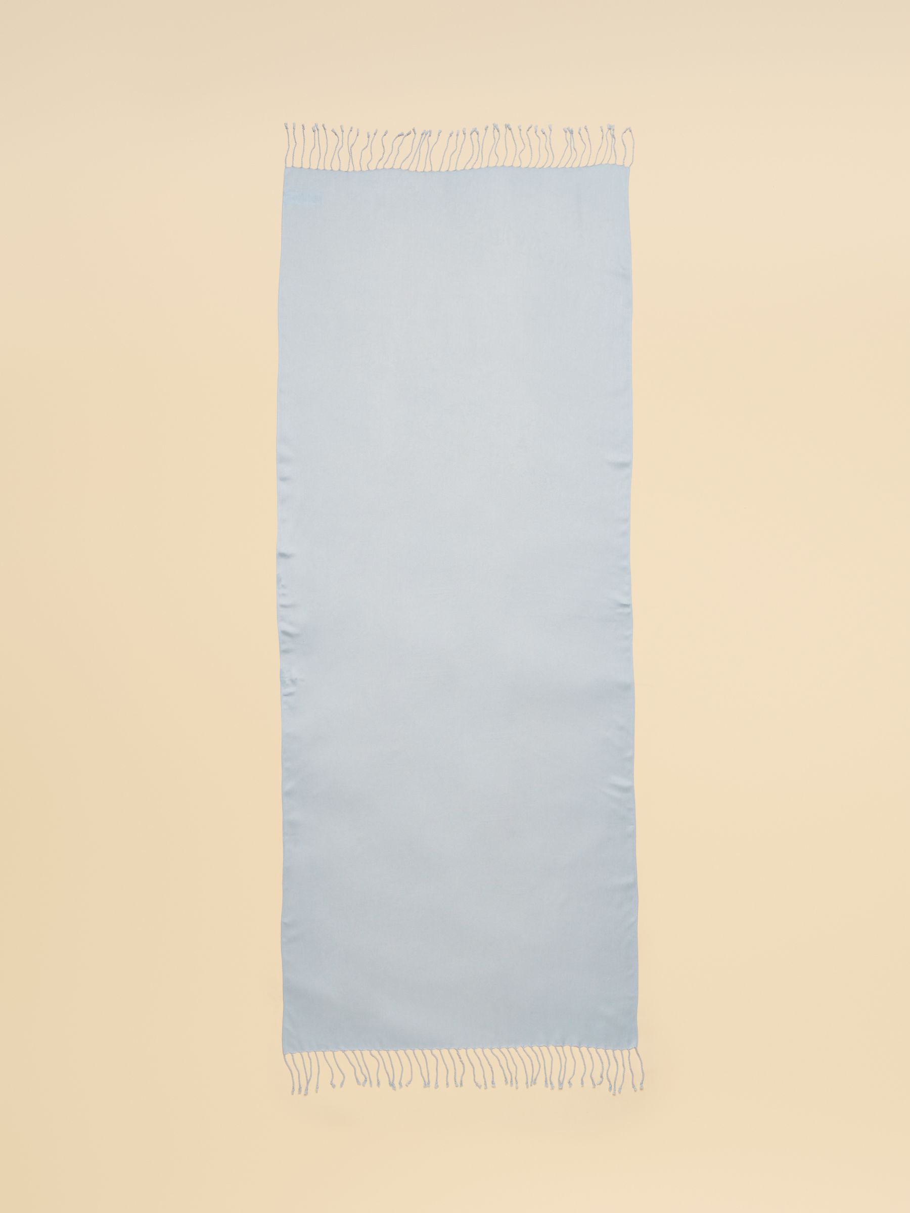 Ascot Blue Large Lightweight Wrap Scarf - Image 6 of 6 Ascot Blue Large Lightweight Wrap Scarf - Image 6 of 6