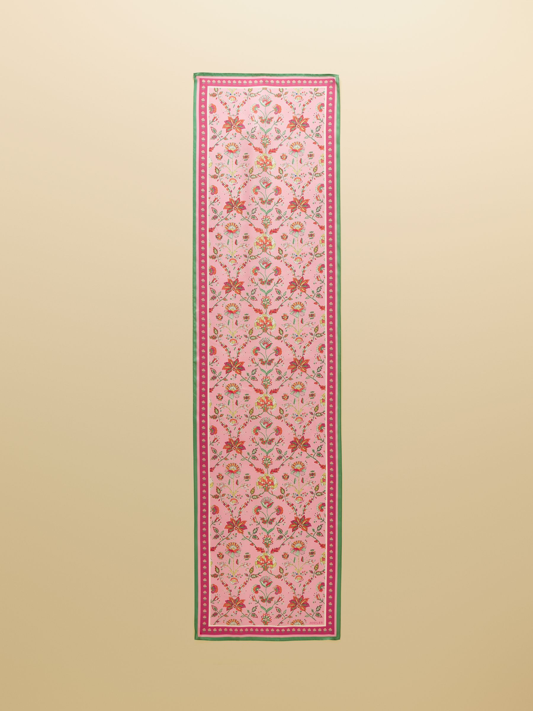 Windsor Pink Silk Scarf - Image 8 of 8