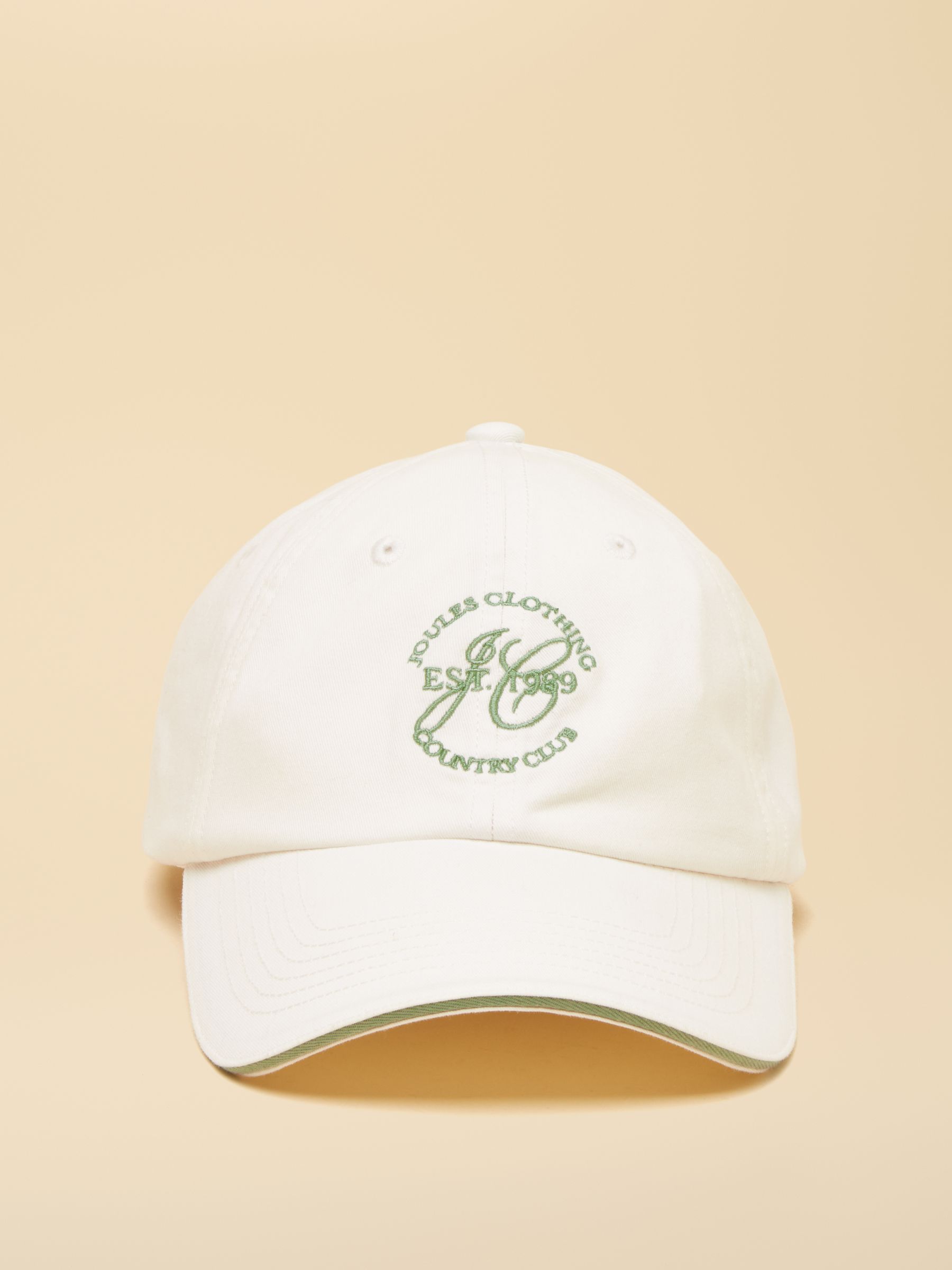 Daley White Baseball Cap - Image 3 of 6