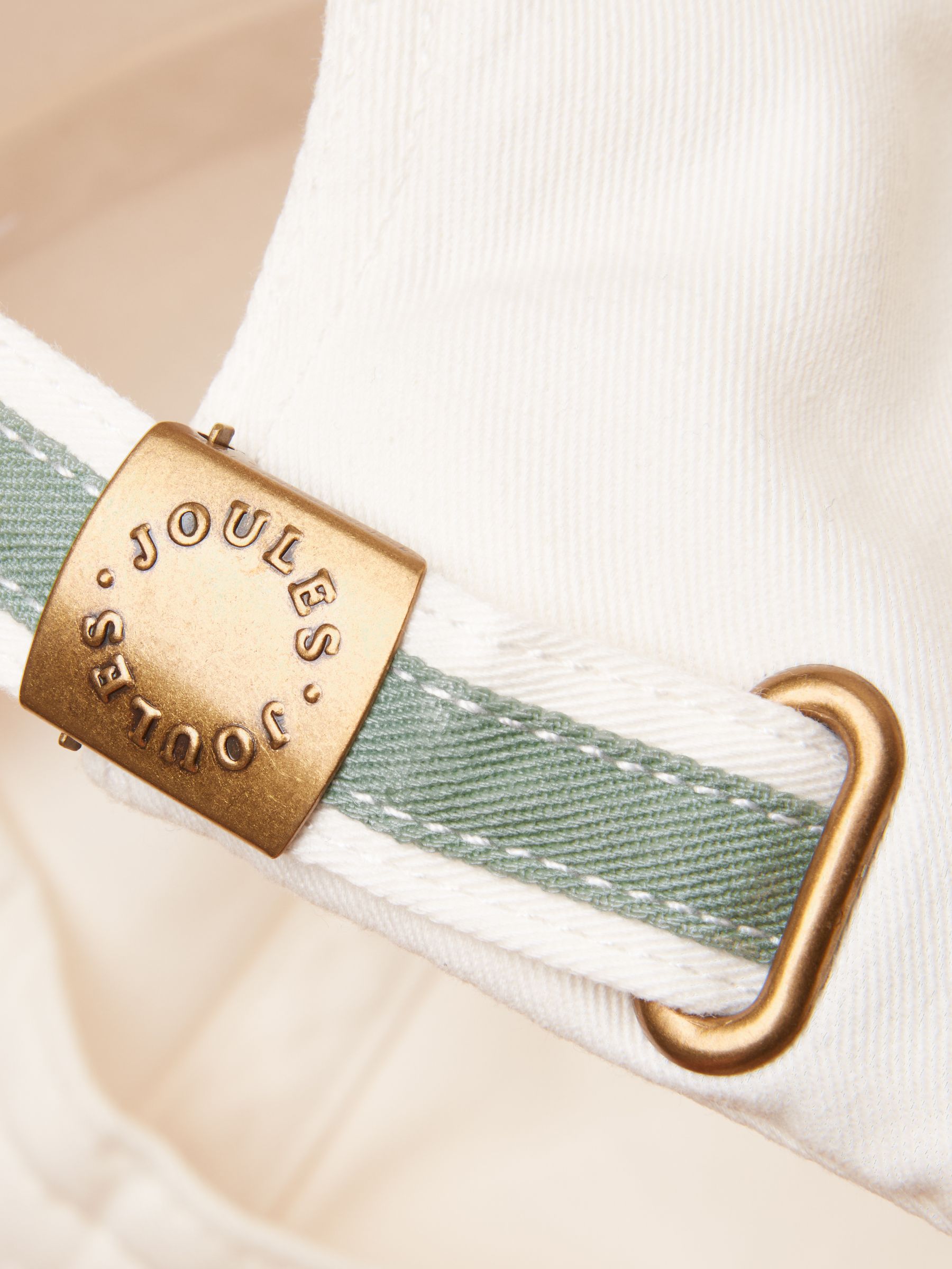 Daley White Baseball Cap - Image 6 of 6