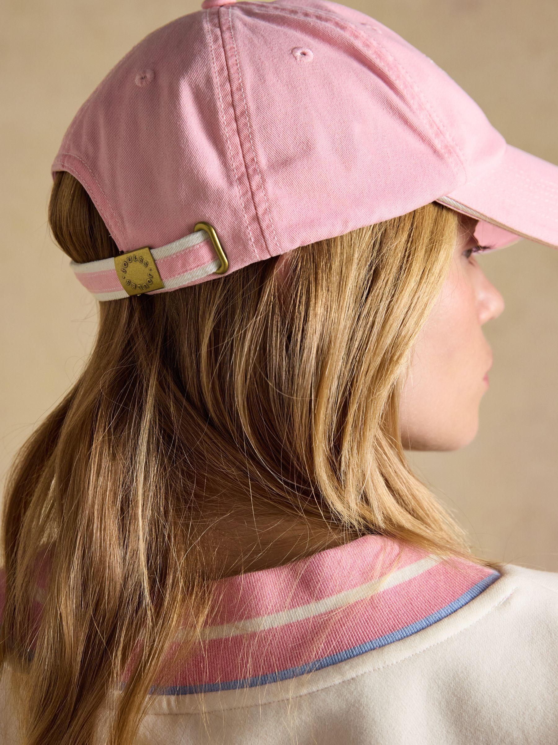 Daley Pink Baseball Cap - Image 3 of 7