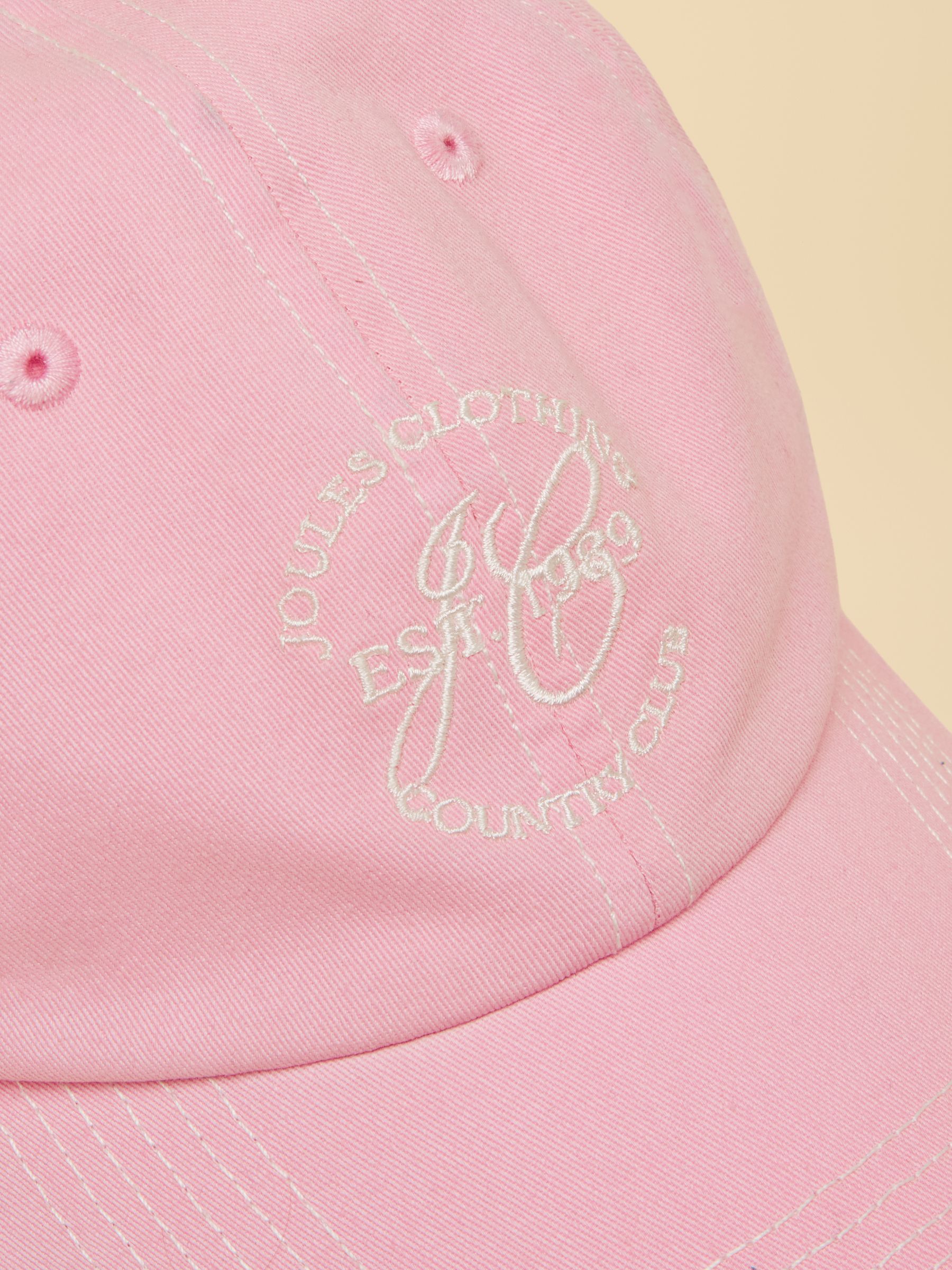 Daley Pink Baseball Cap - Image 6 of 7