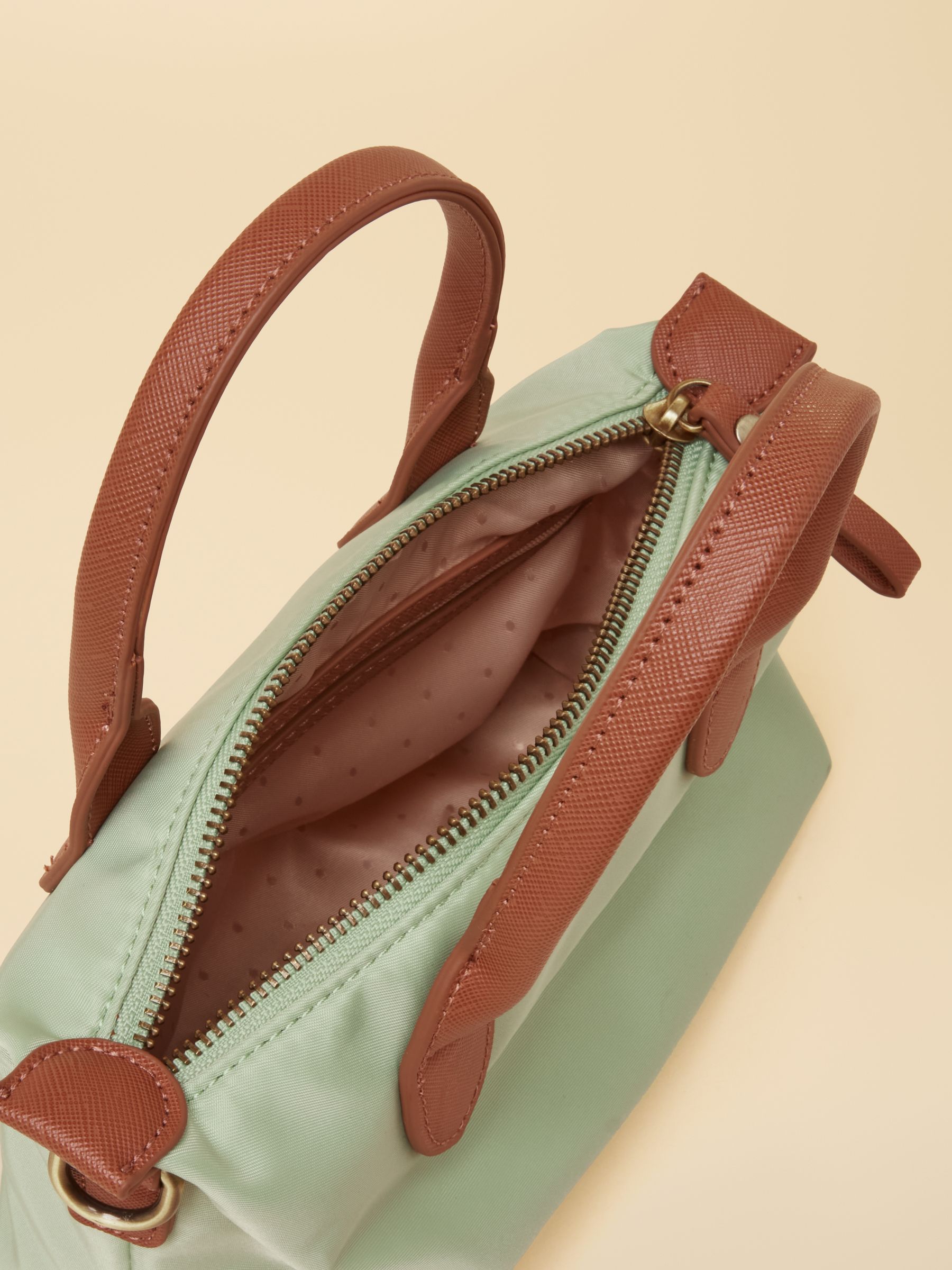 Edie Light Green Crossbody Handbag - Image 9 of 9