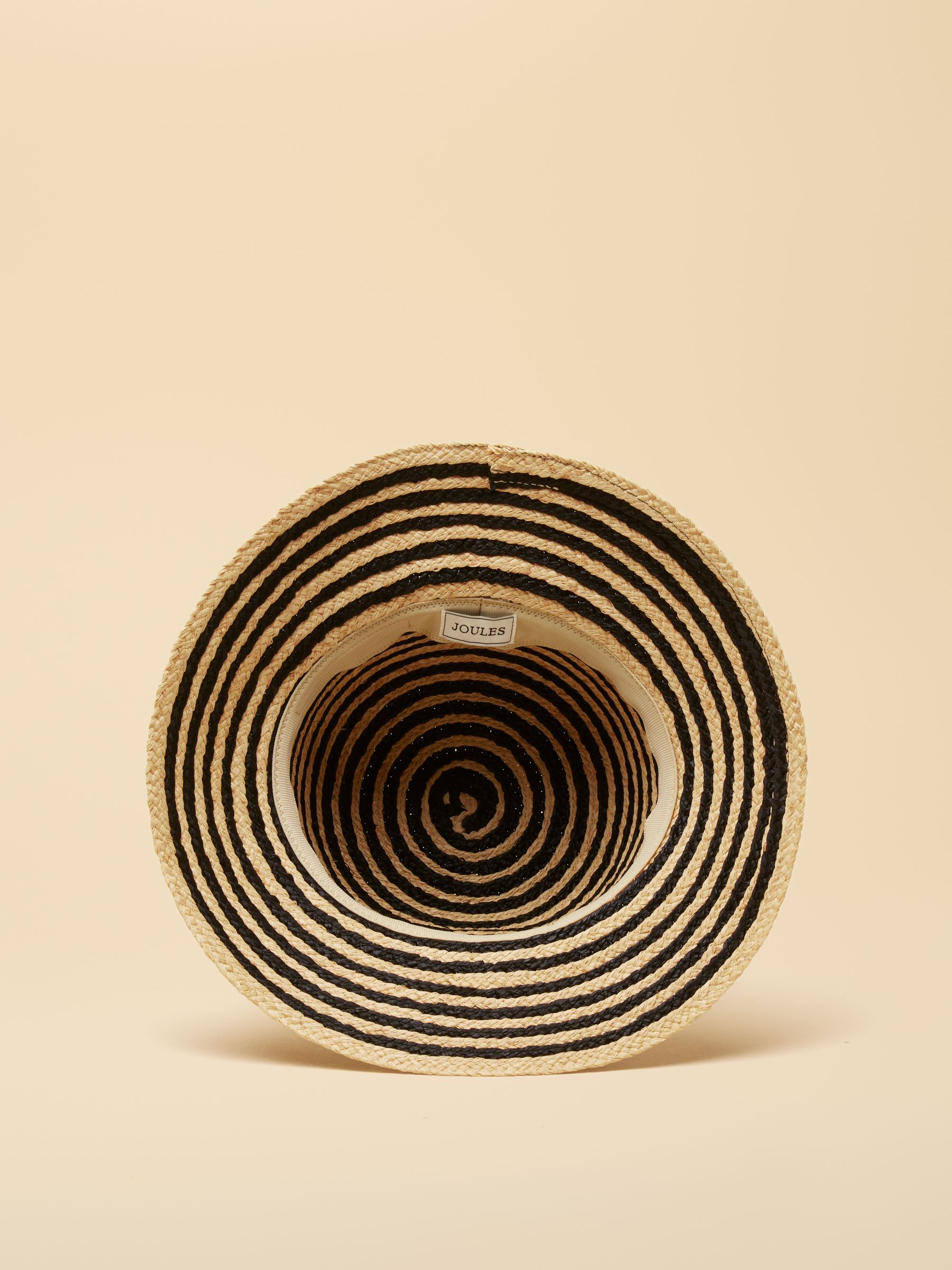 Albany Black Stripe Cloche Hat - Image 6 of 9