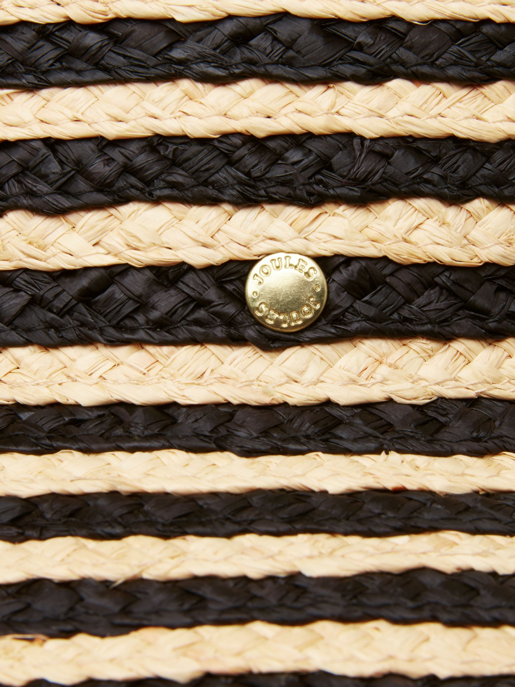 Albany Black Stripe Cloche Hat - Image 9 of 9