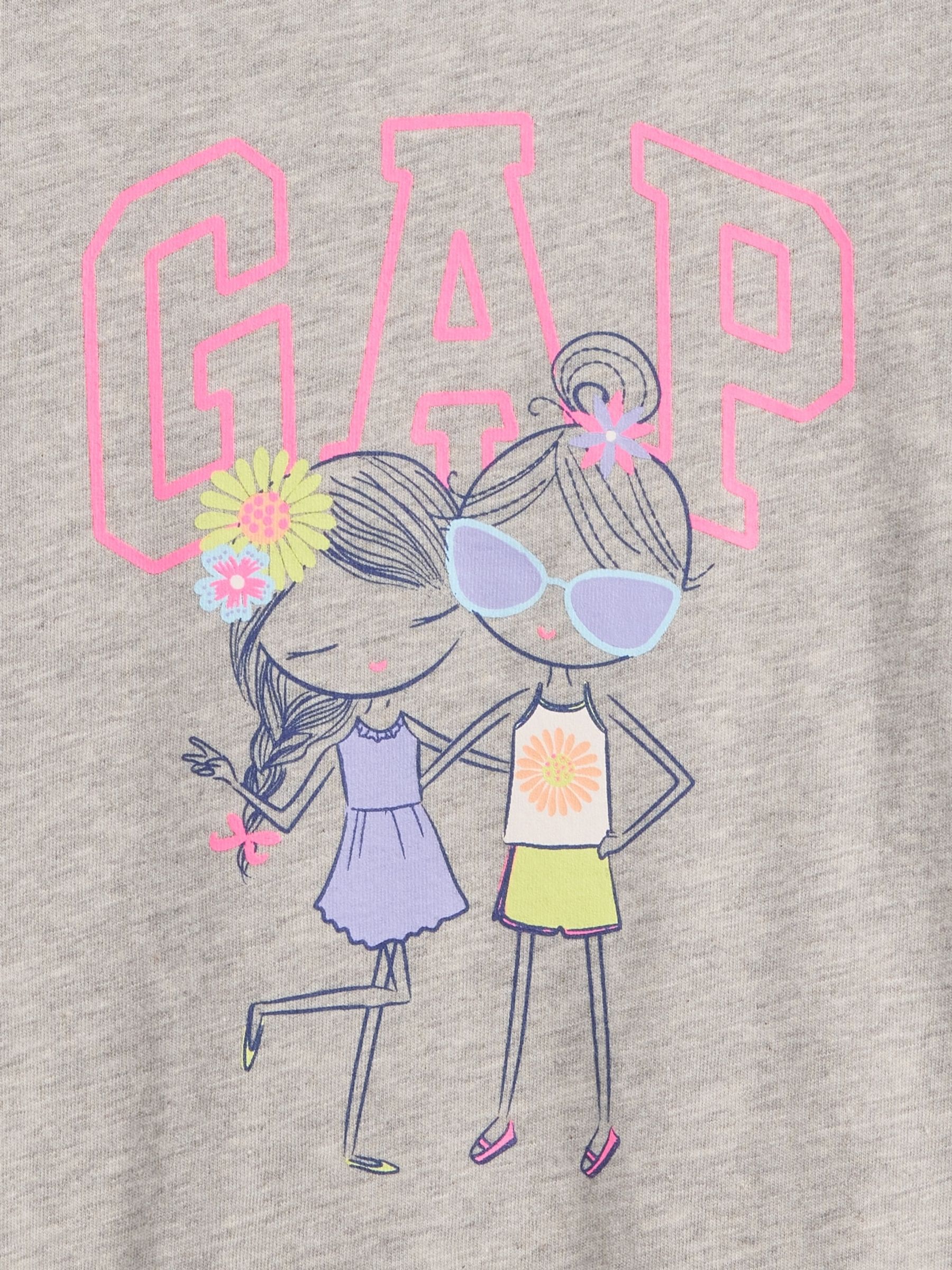 Grey Graphic Short Sleeve T-Shirt (6mths-5yrs) - Image 3 of 3