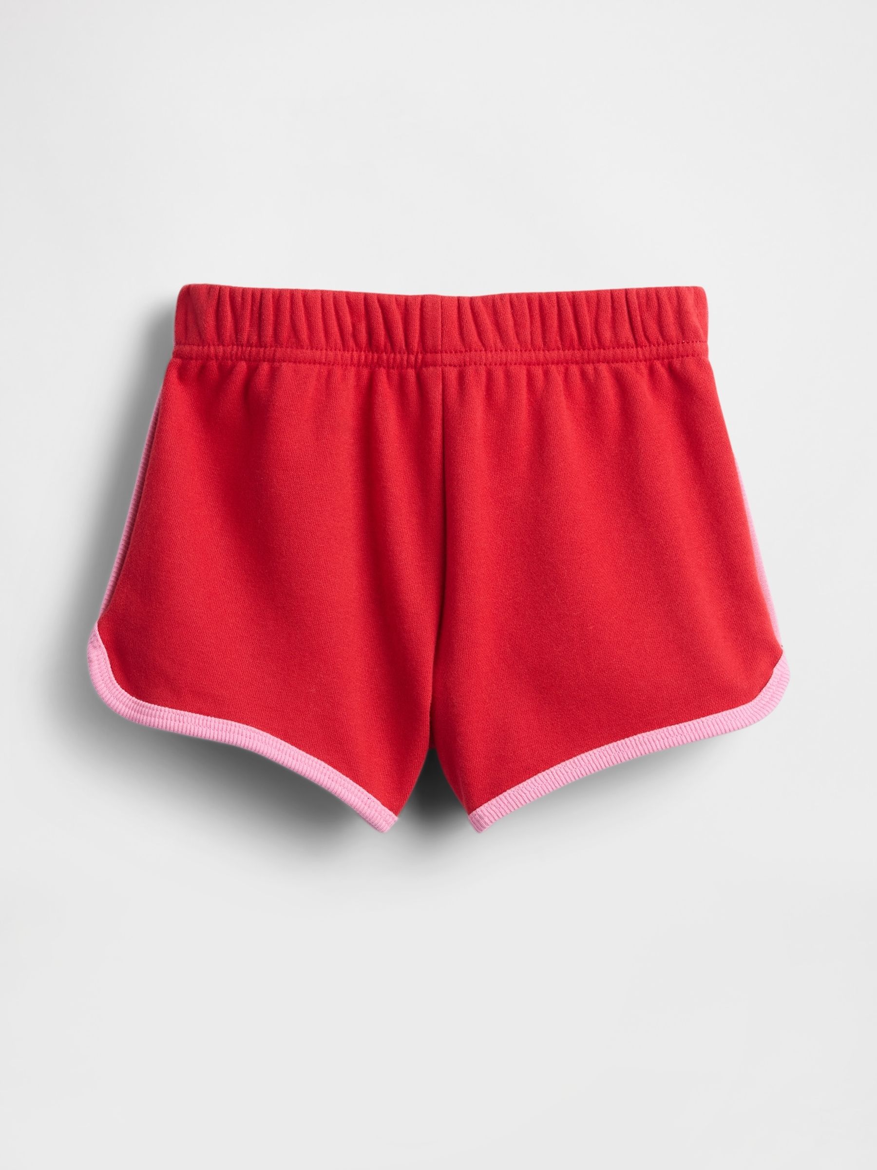 Red Logo Dolphin Hem Pull On Shorts (6mths-5yrs) | Gap