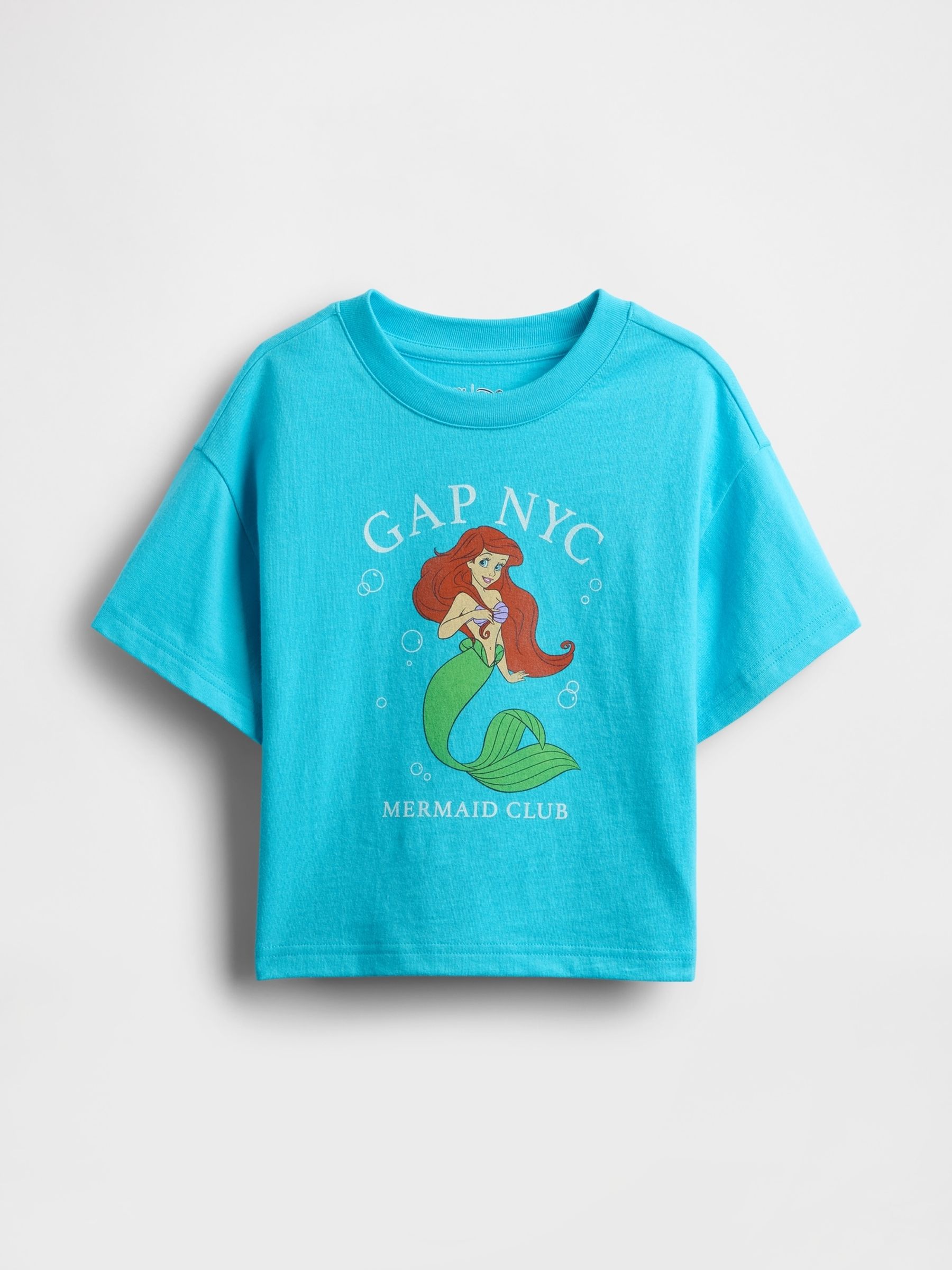 Blue Ariel Disney Graphic Short Sleeve T-Shirt (6mths-5yrs) - Image 1 of 2