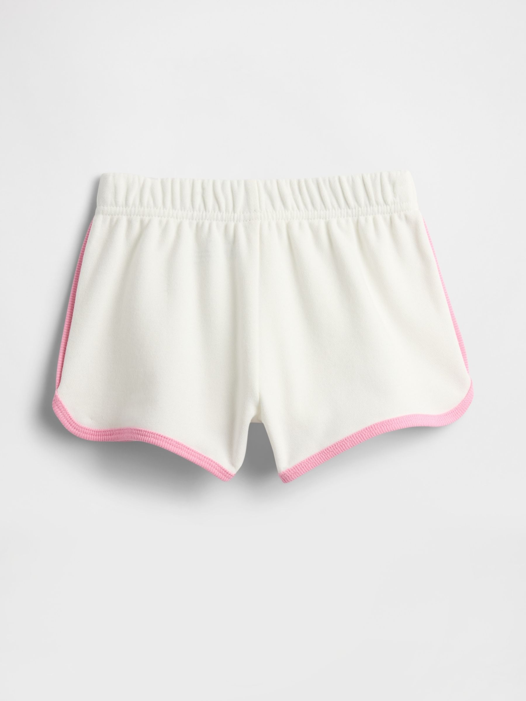 White/Pink VintageSoft Brannan Bear Dolphin Sweat Shorts (6mths-5yrs) - Image 2 of 2