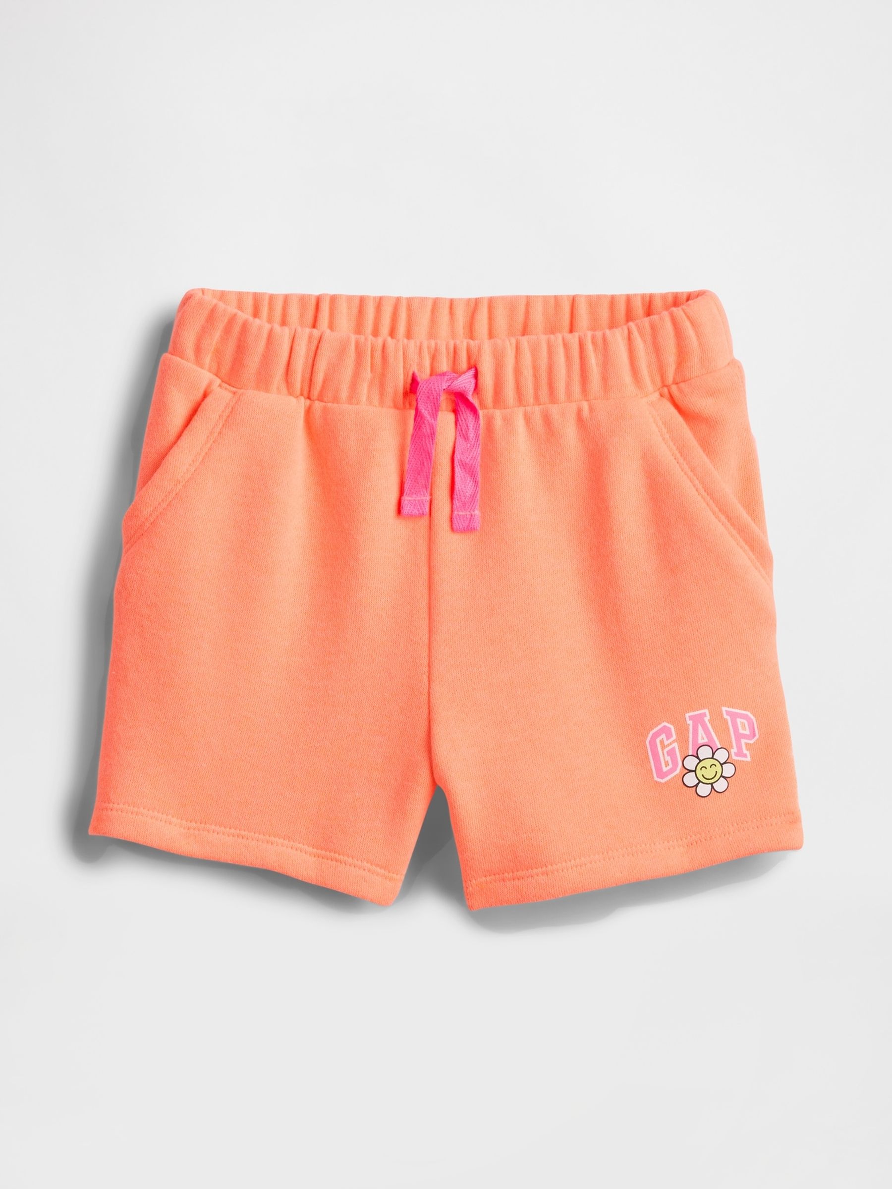 Orange Daisy Logo Pull On Short (6mths-5yrs) - Image 1 of 3