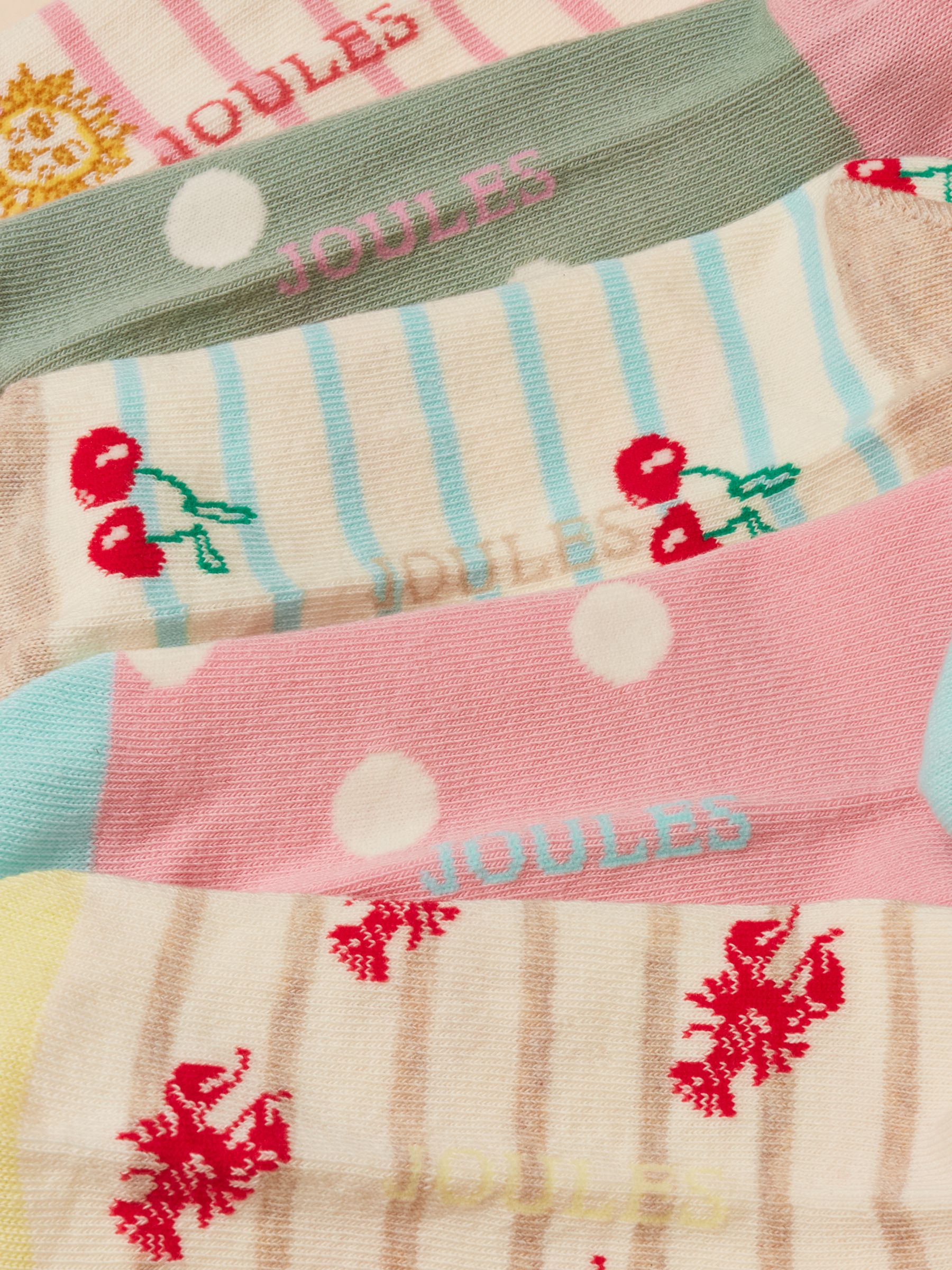 Women's Rilla Multi Trainer Socks 5 Pack (size 4-8) - Image 3 of 3