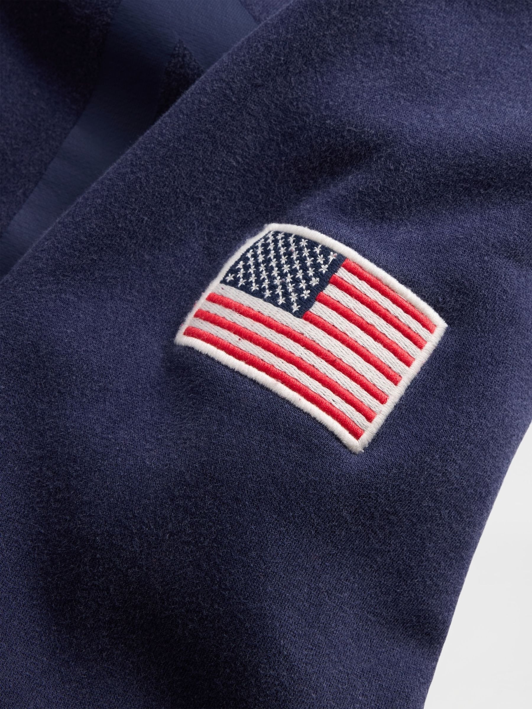 Dark Blue VintageSoft Logo Zip Hoodie - Image 5 of 5