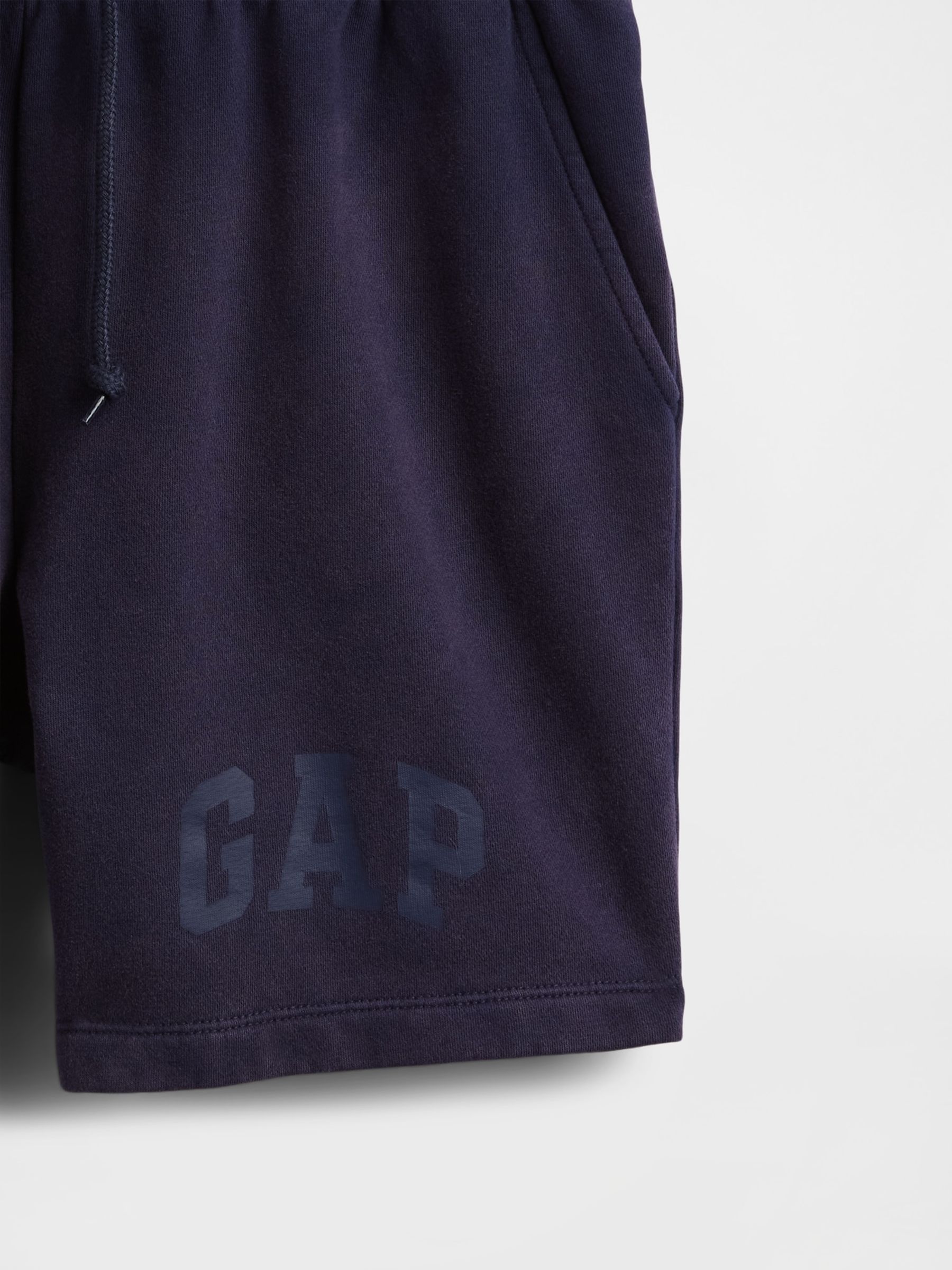 Dark Blue VintageSoft Logo Sweat Shorts - Image 5 of 5