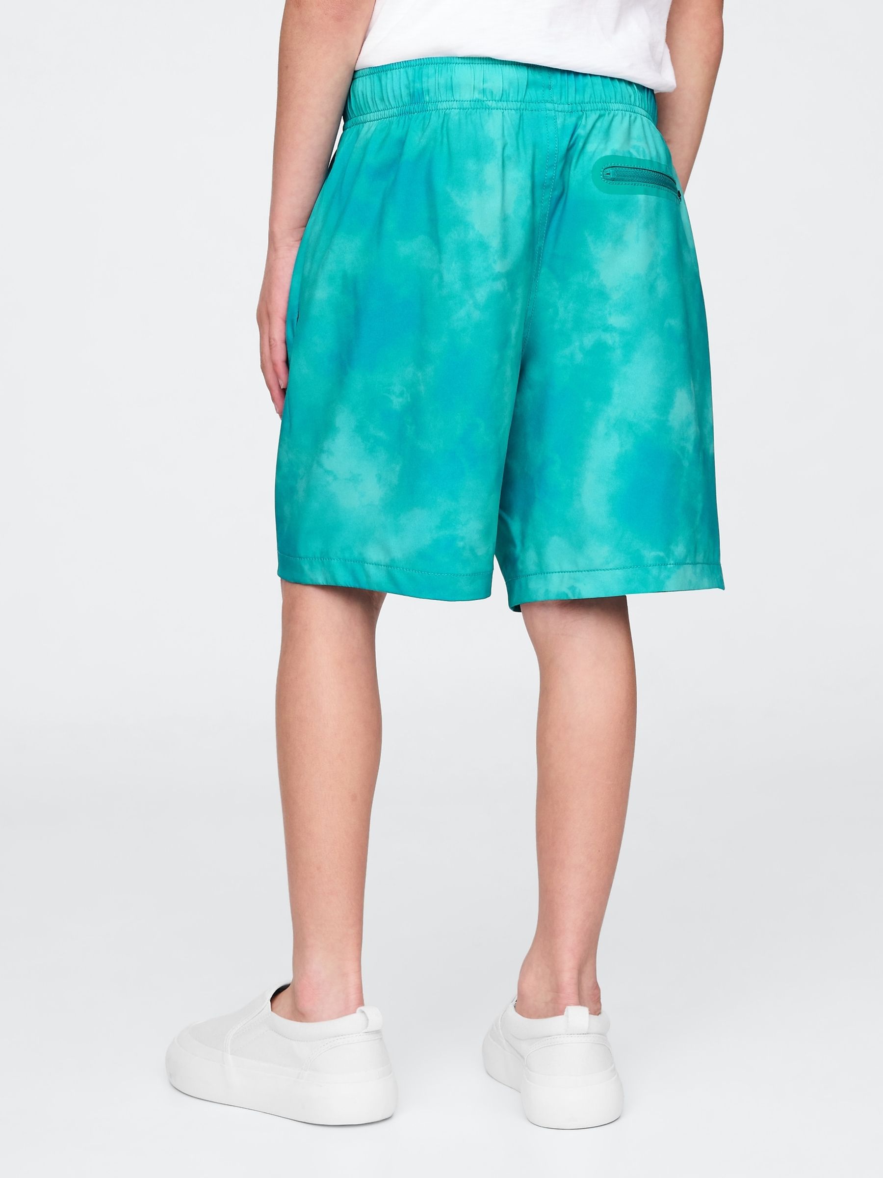 Blue Quick-Dry Lined Shorts (4-13yrs) - Image 2 of 5