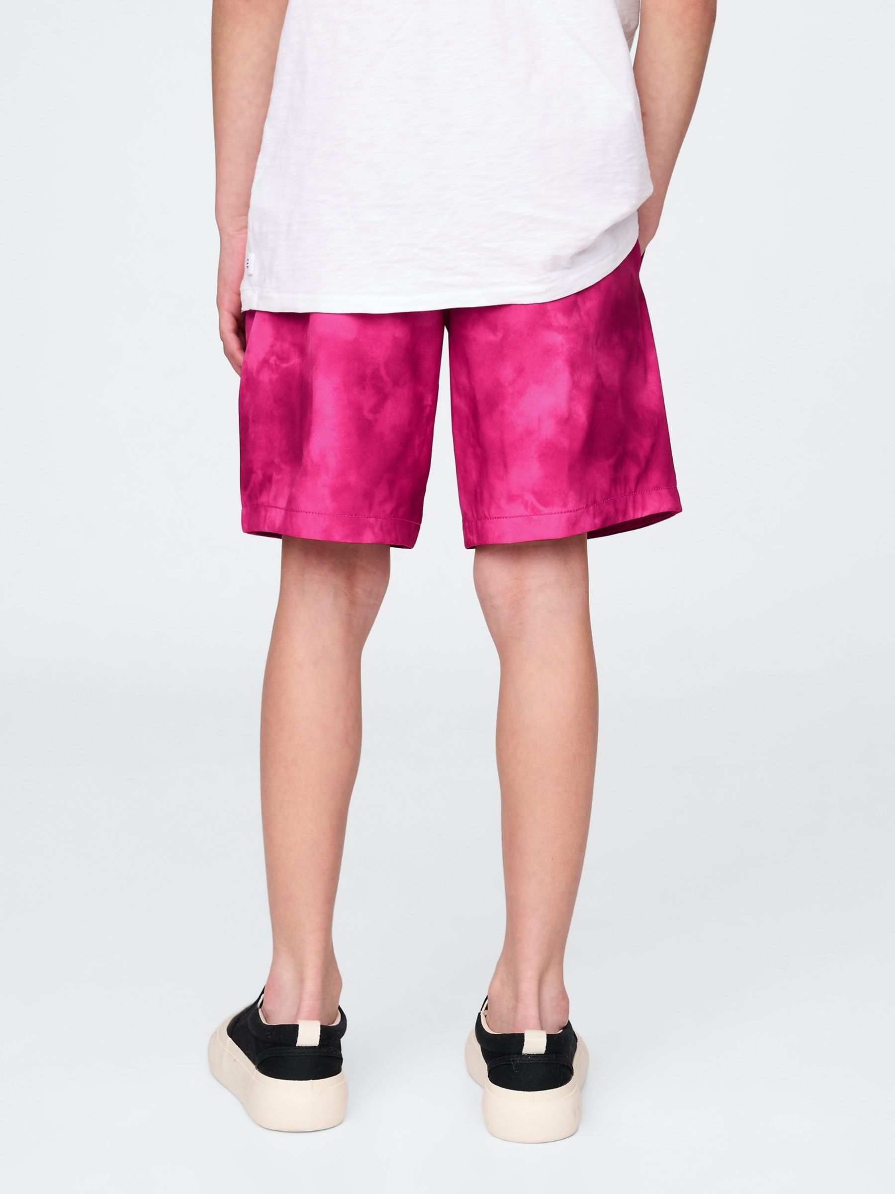 Pink Tie-Dye Quick-Dry Lined Shorts (4-13yrs) - Image 2 of 5