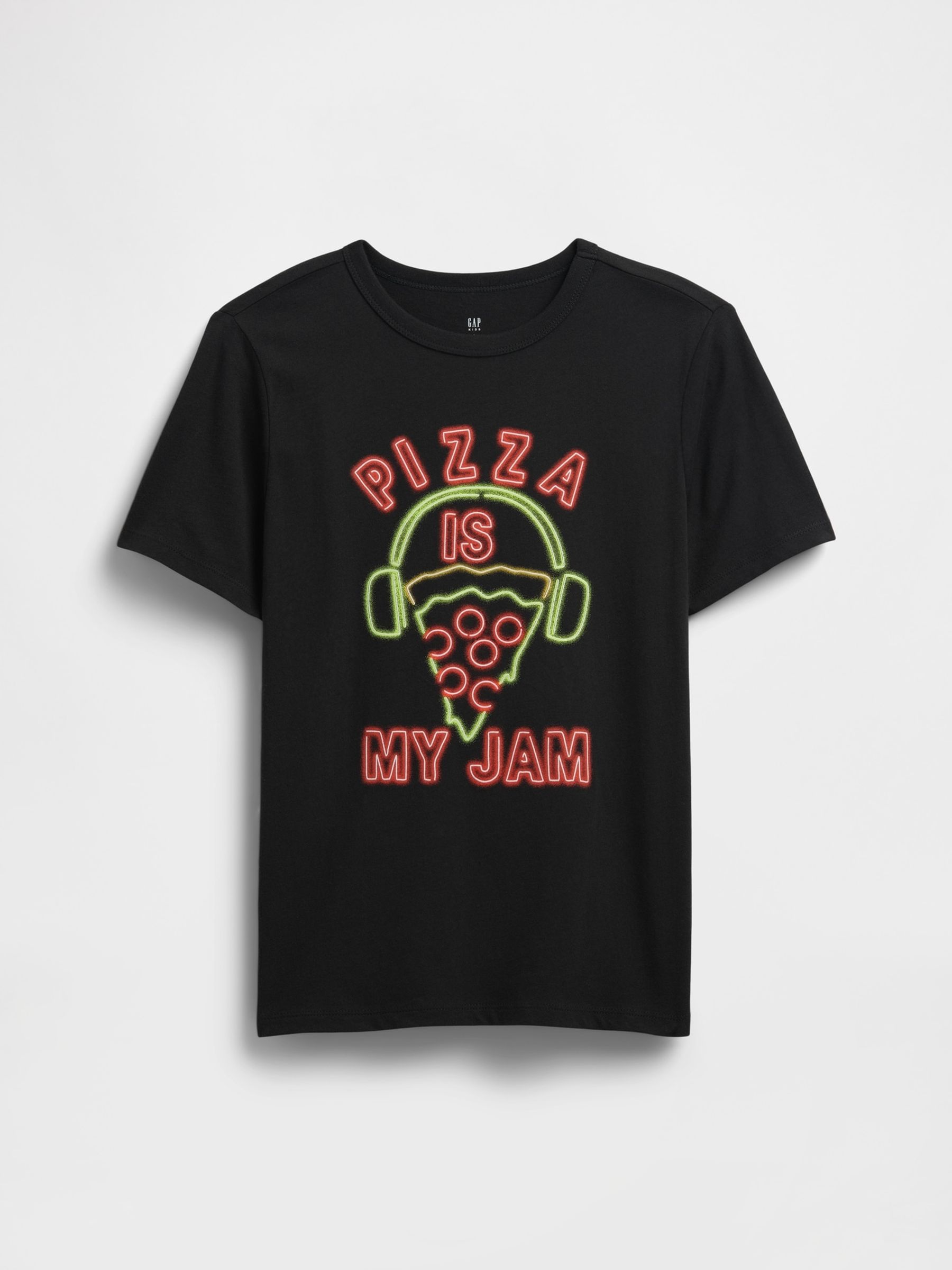 Black Vintage Graphic T-Shirt (4-13yrs) - Image 1 of 3