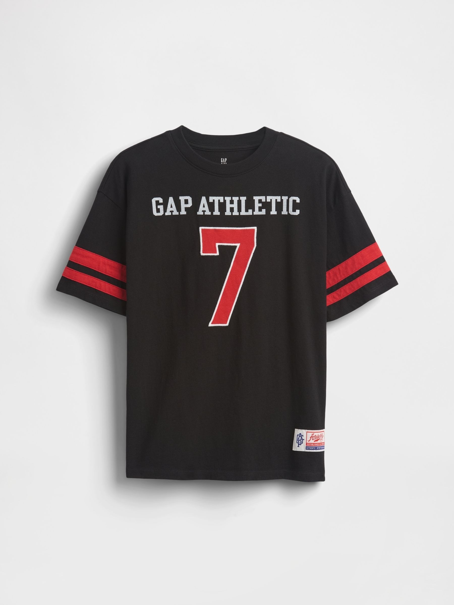 Black Logo Jersey Short Sleeve T-Shirt (4-13yrs) - Image 1 of 2