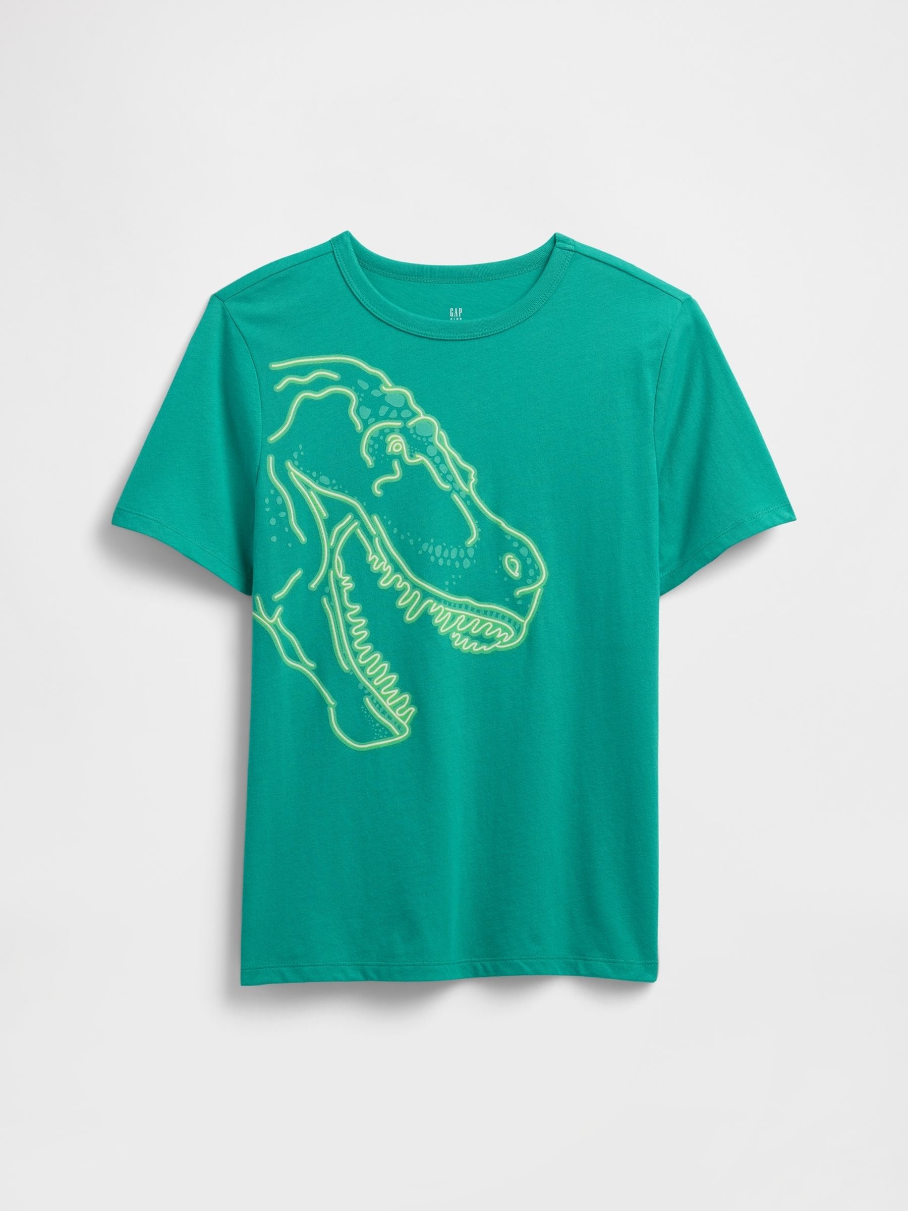 Green Vintage Graphic T-Shirt (4-13yrs) - Image 1 of 3