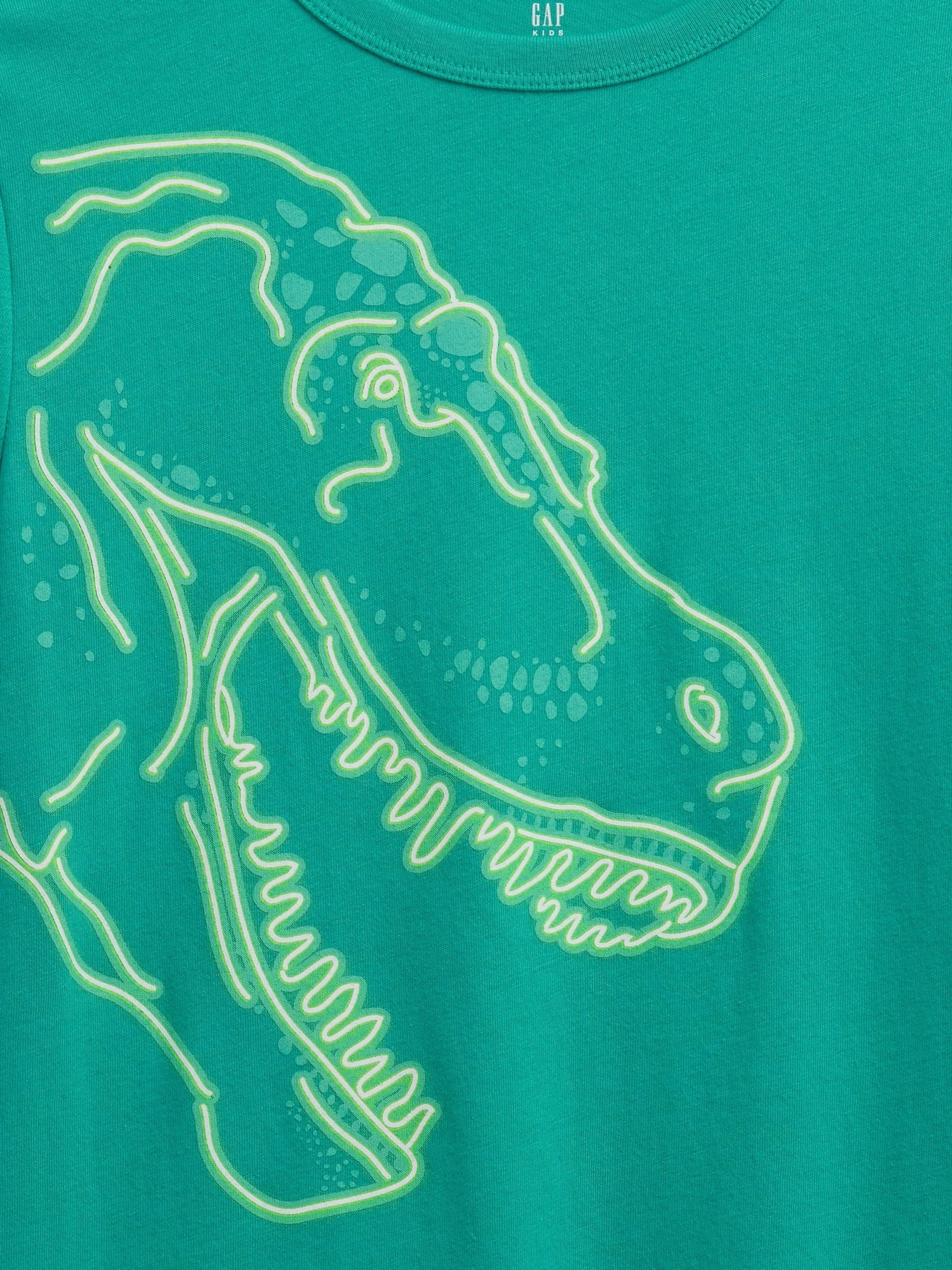 Green Vintage Graphic T-Shirt (4-13yrs) - Image 3 of 3