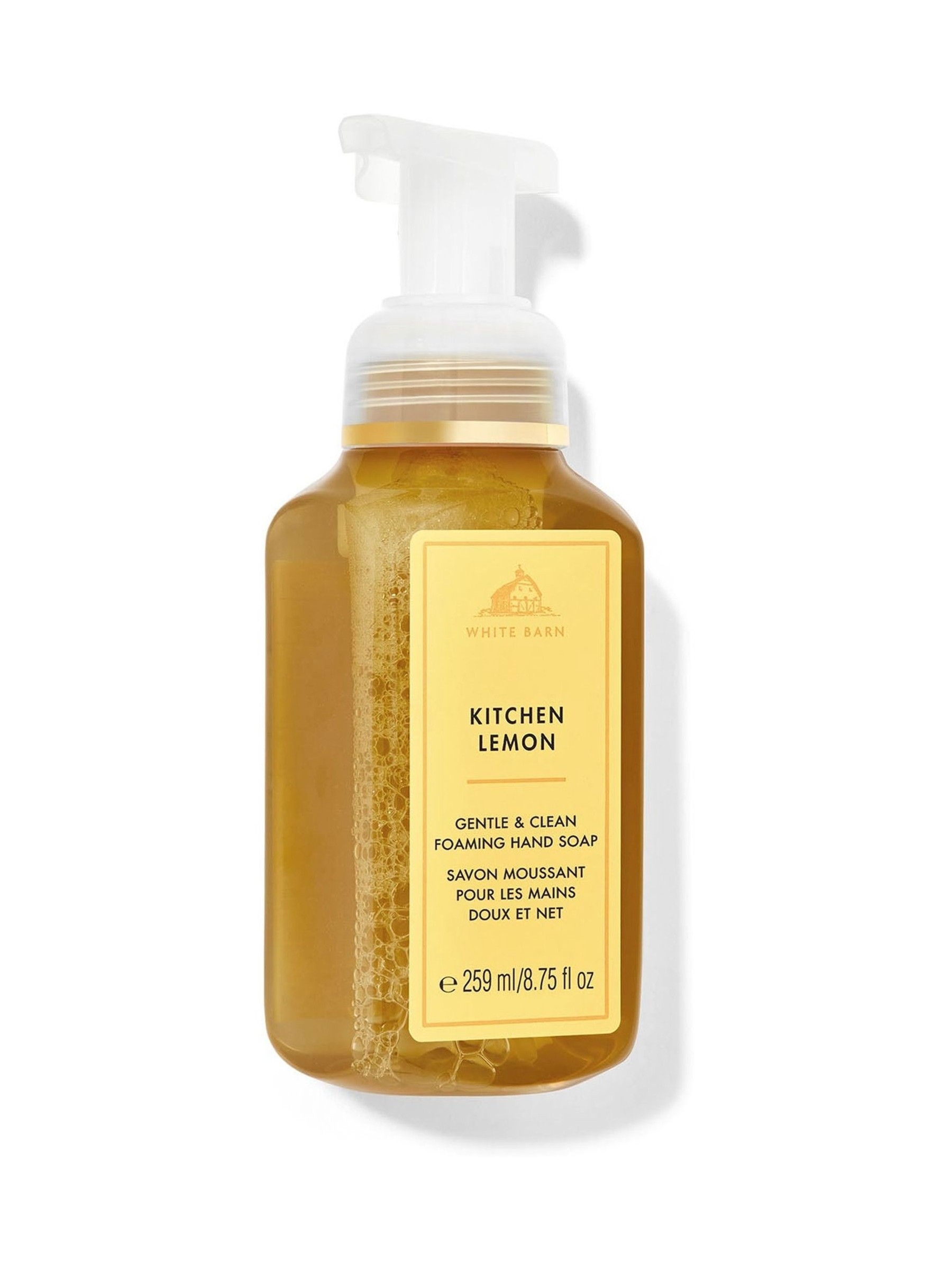 White Barn Kitchen Lemon Gentle & Clean Foaming Hand Soap 259ml - Image 3 of 3