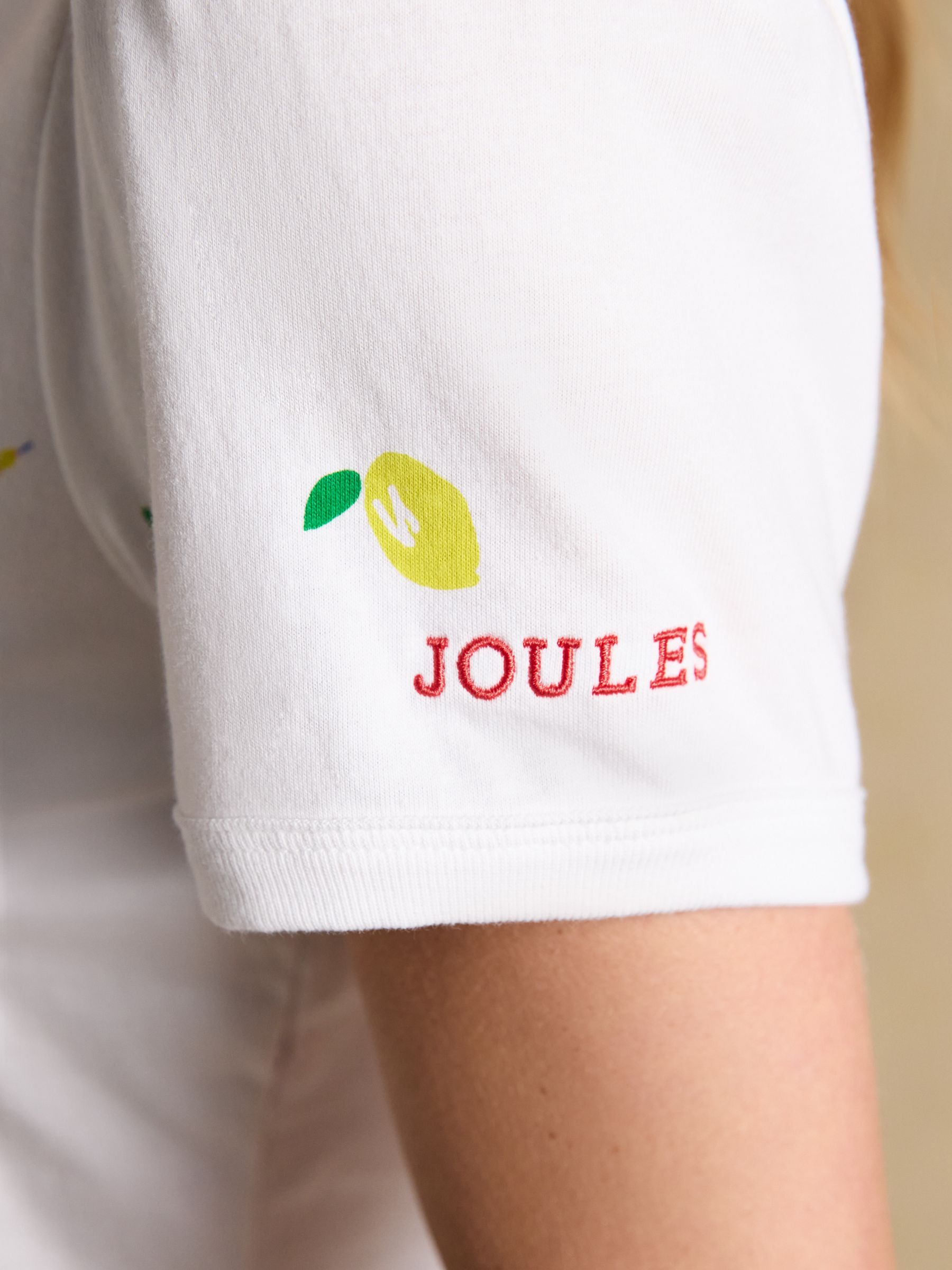 Erin White Summer Icons Printed Short Sleeve Jersey T-Shirt - Image 7 of 9