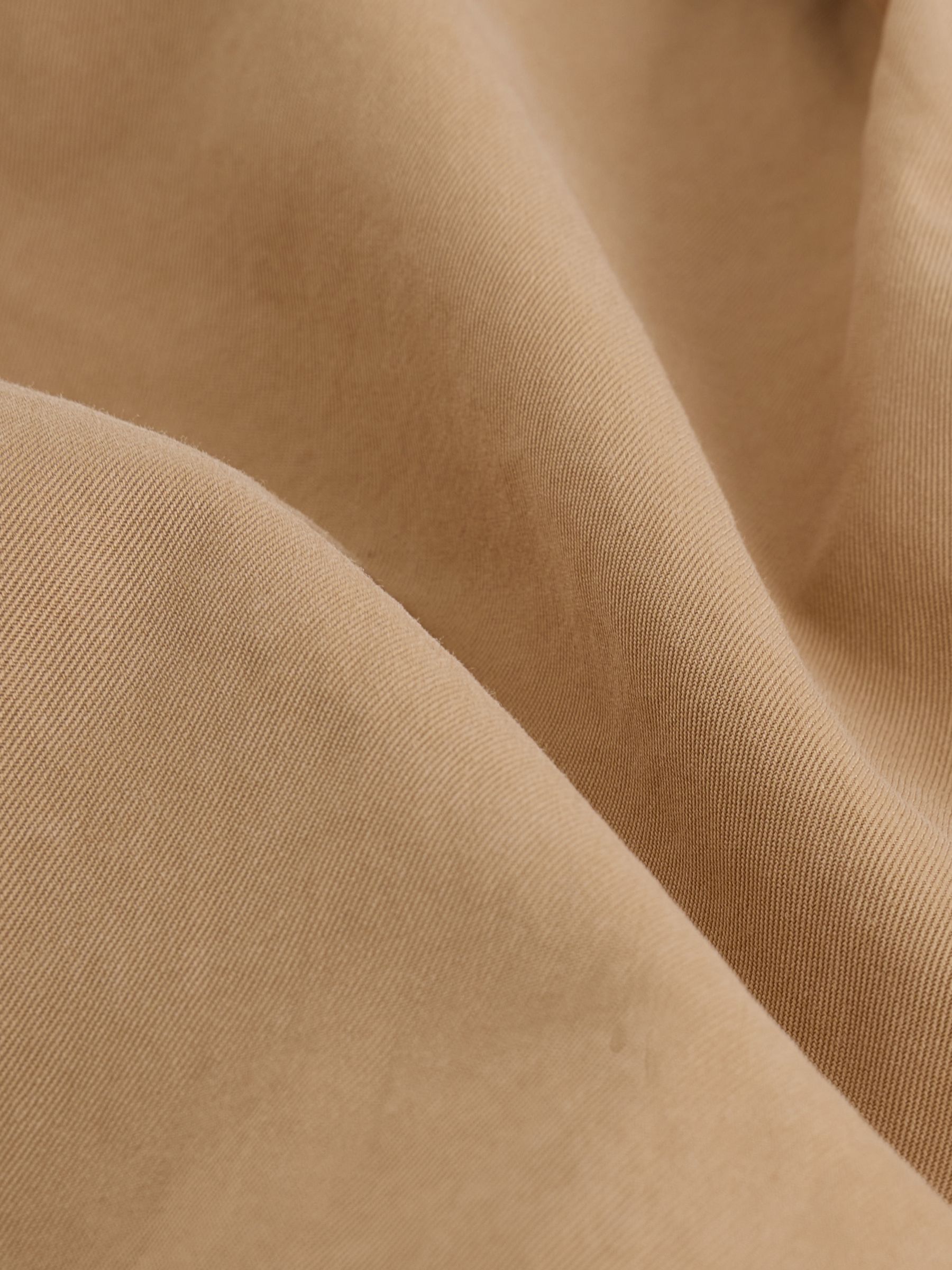 Brown Mid Rise Twill Barrel Trousers - Image 13 of 13