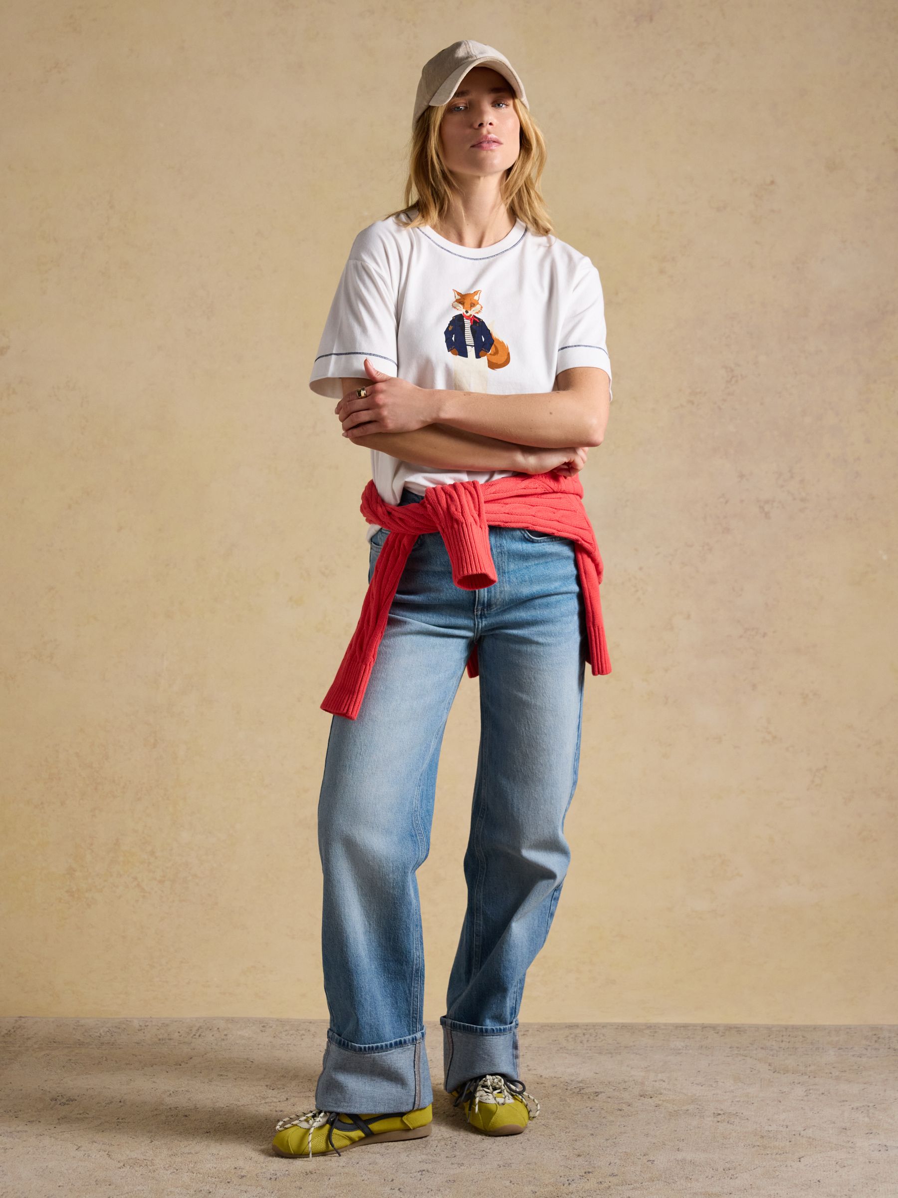 Jonty Fox Graphic Short Sleeve 100% Cotton T-Shirt - Image 3 of 8