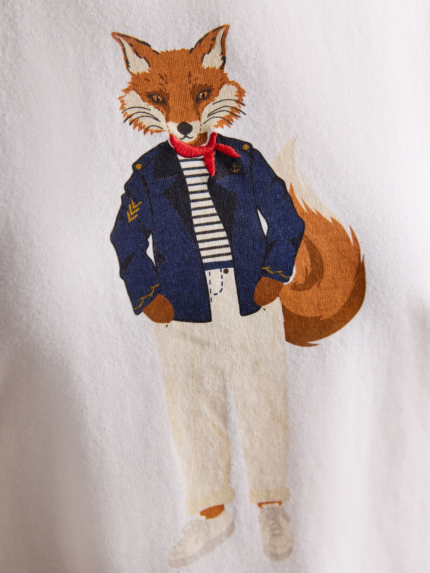 Jonty Fox Graphic Short Sleeve 100% Cotton T-Shirt - Image 6 of 8