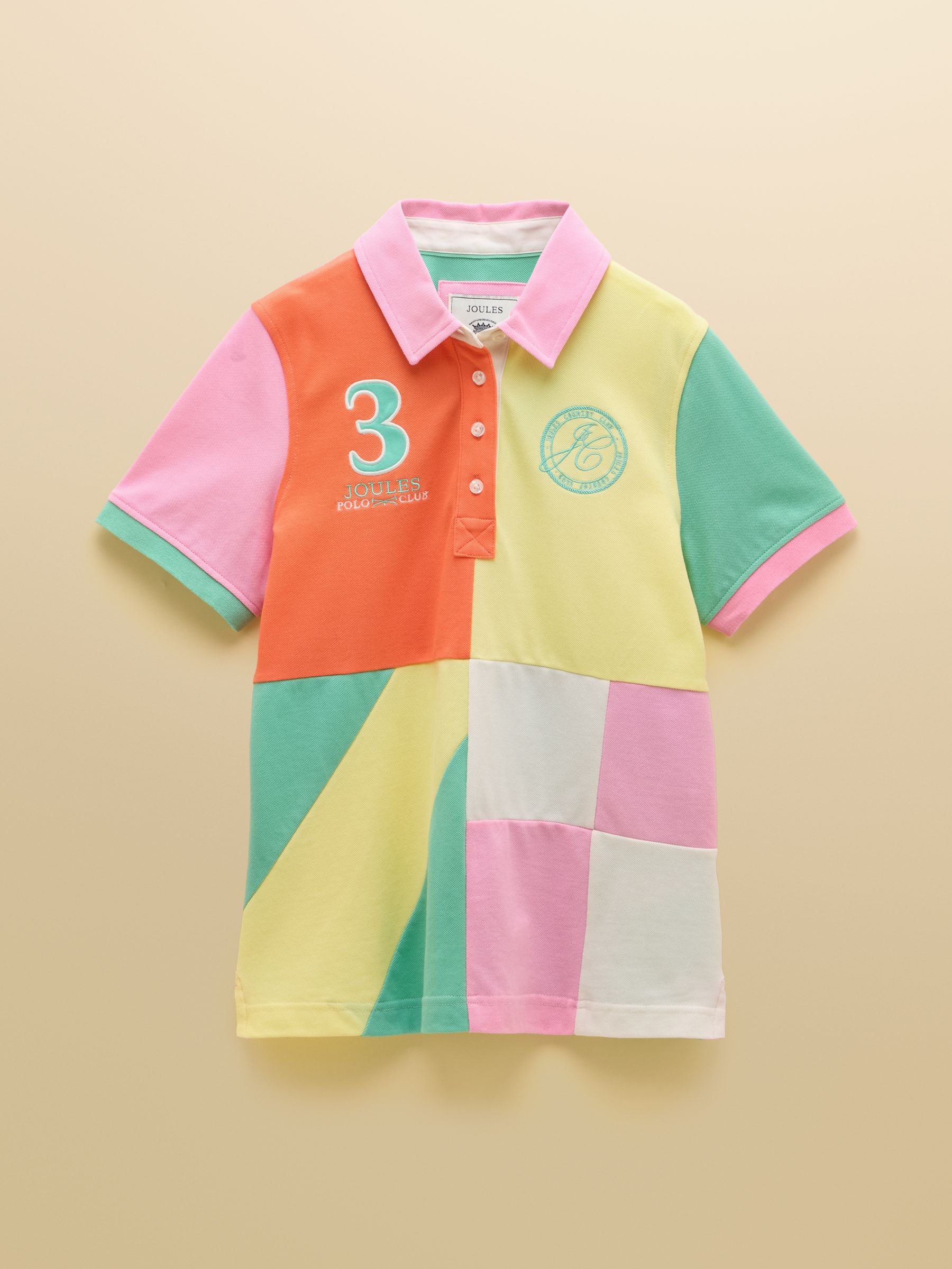 Beaufort Harlequin Embroidered Short Sleeve Polo Shirt - Image 11 of 11 Beaufort Harlequin Embroidered Short Sleeve Polo Shirt - Image 11 of 11
