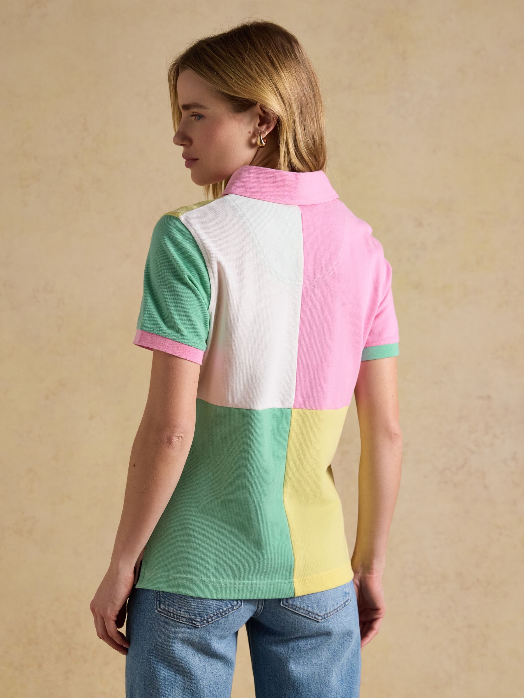 Beaufort Harlequin Embroidered Short Sleeve Polo Shirt - Image 3 of 12
