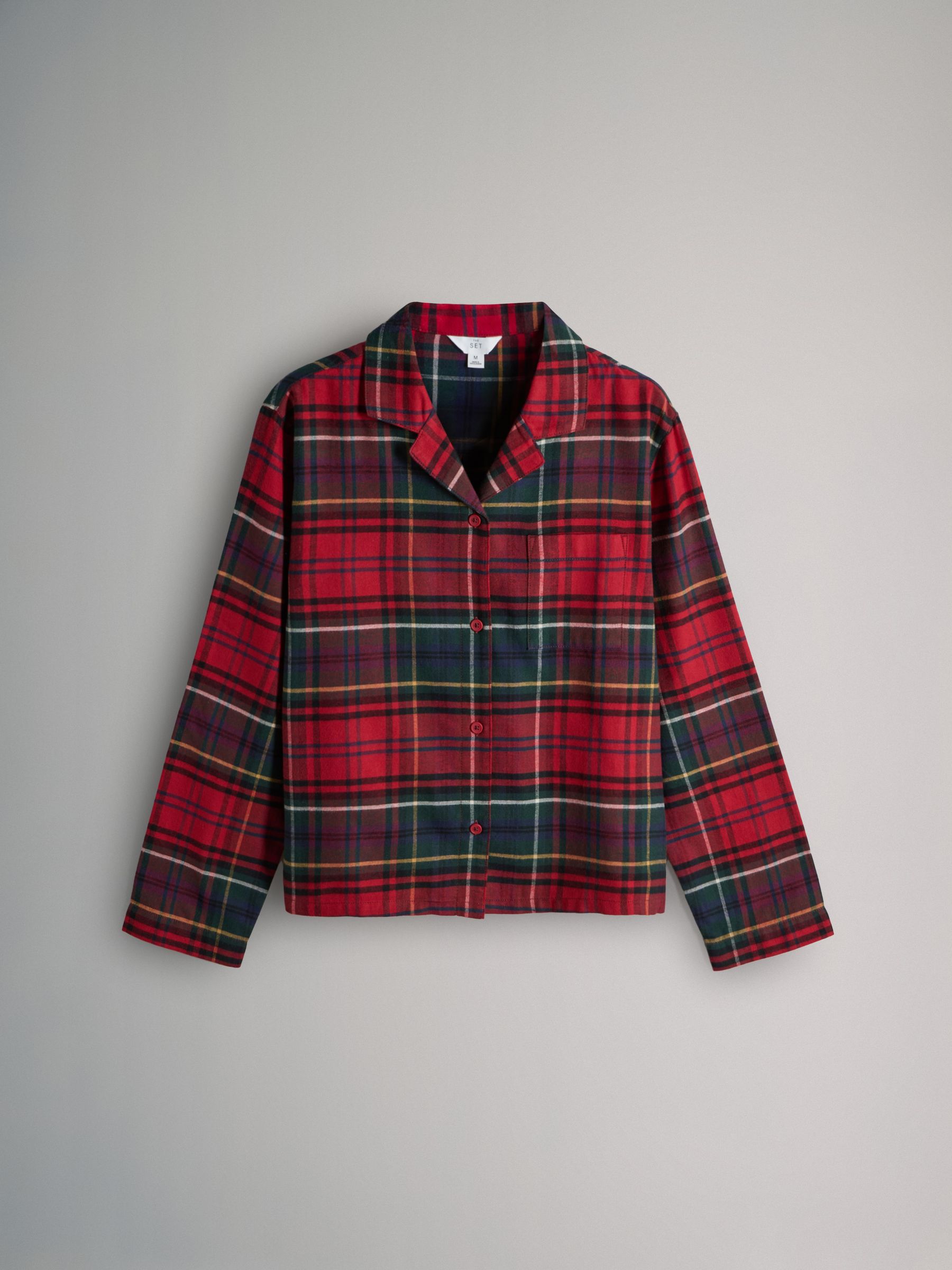 2 Pack Cotton Woven Check Pyjamas - Image 2 of 8