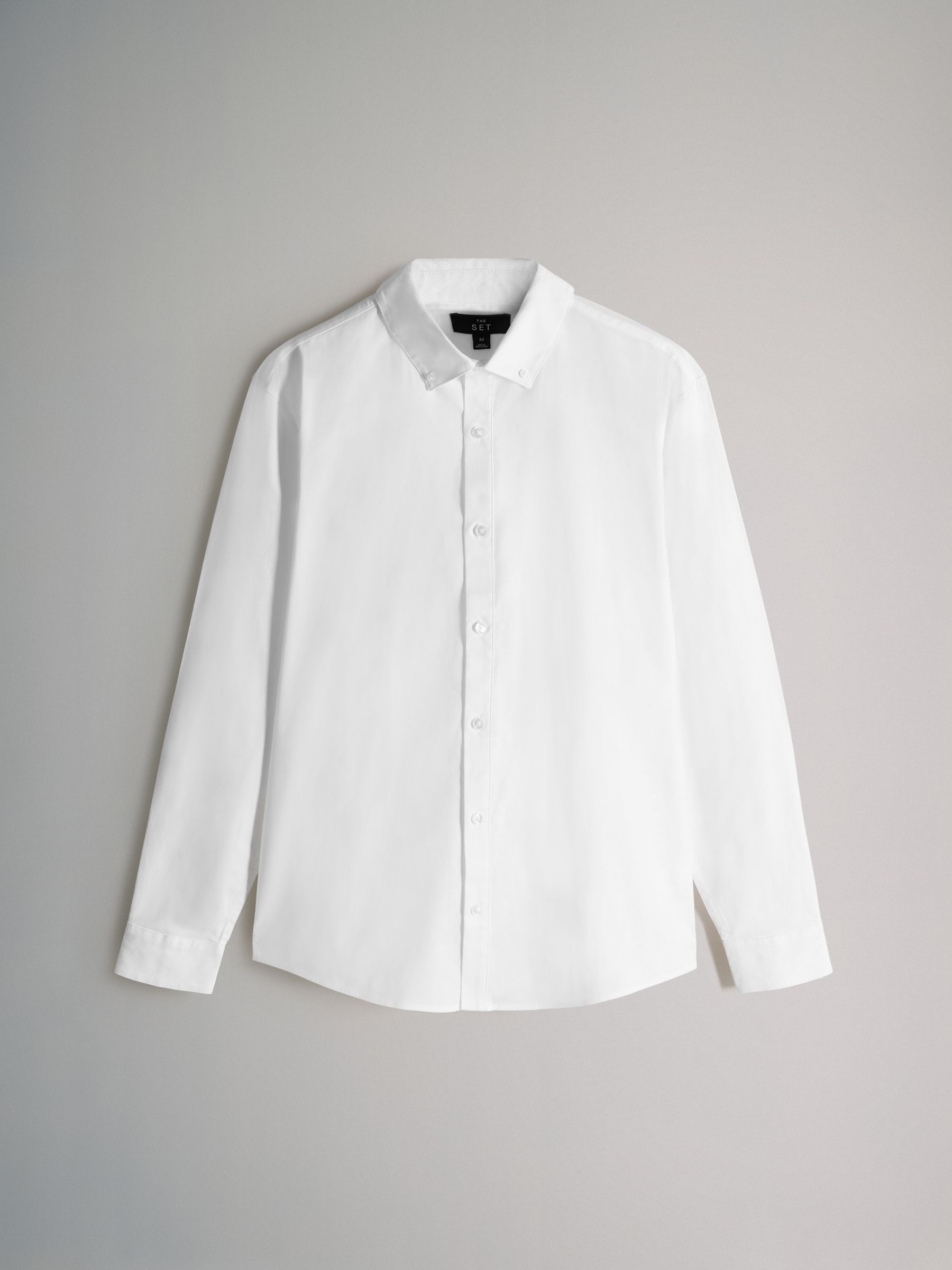 3 Pack Cotton Stretch Oxford Shirts - Image 4 of 7