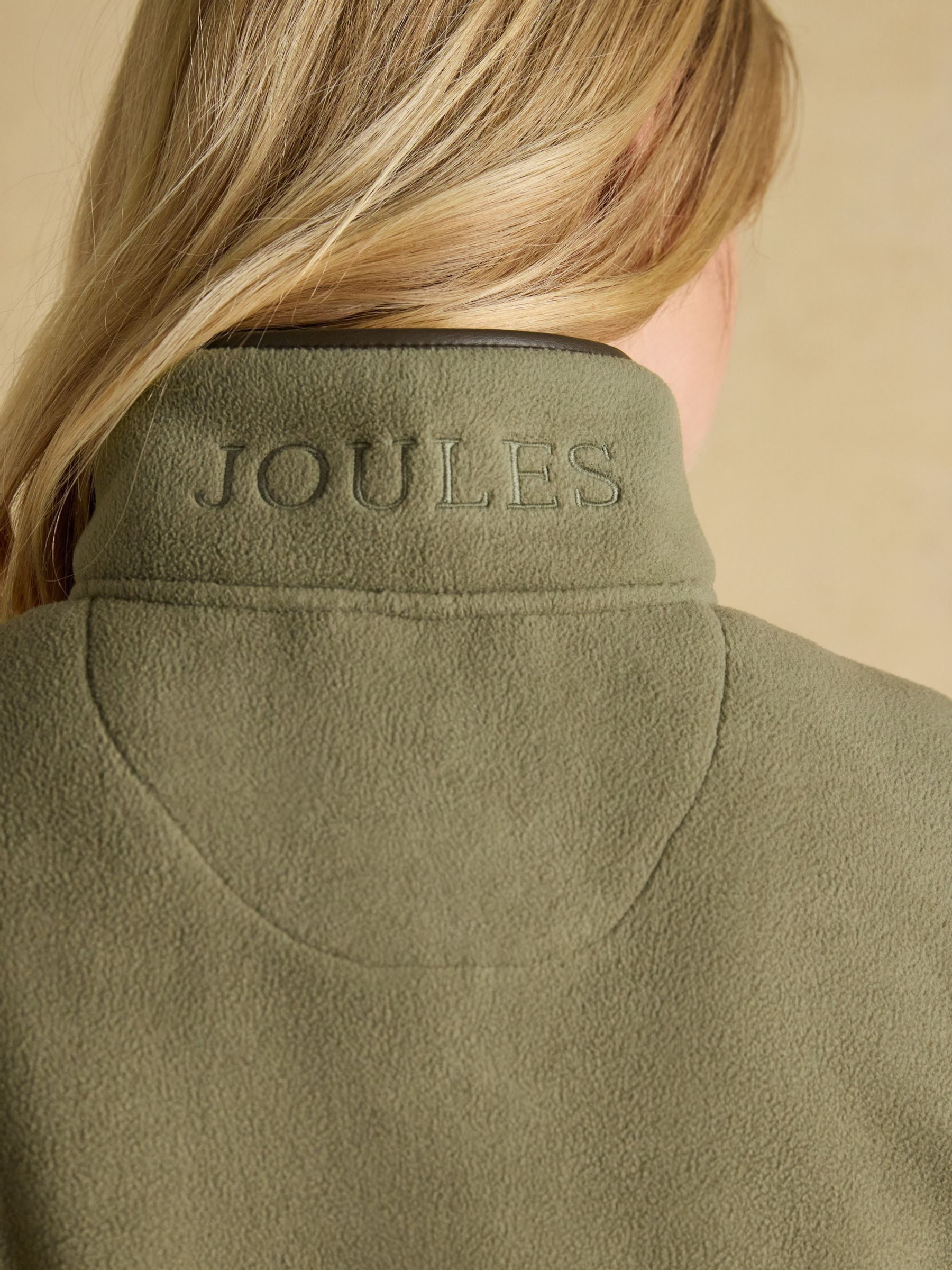 Heritage Light Green Longline Fleece Gilet - Image 9 of 11