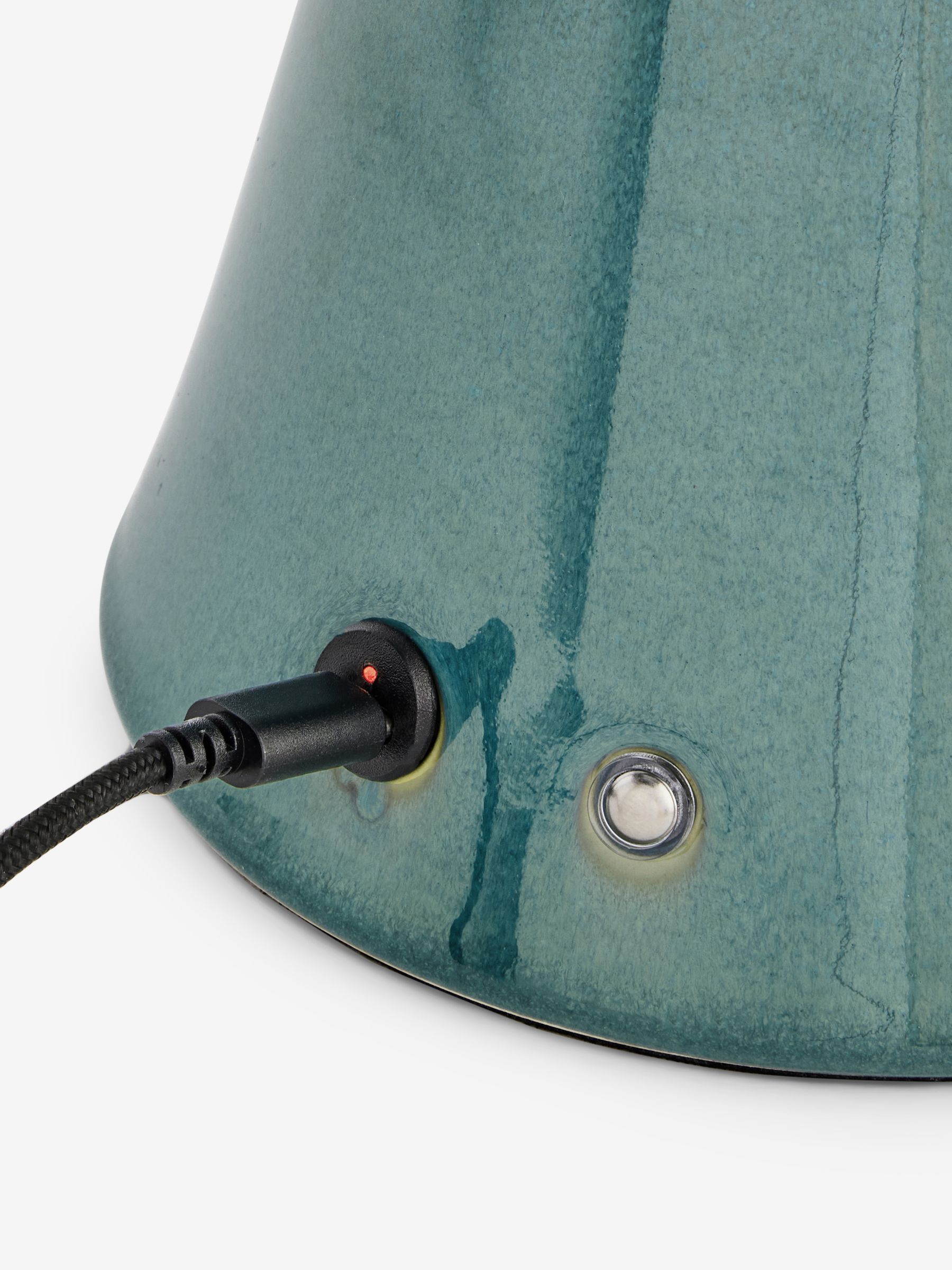 Teal Blue Rechargeable Table Lamp - Image 8 of 8