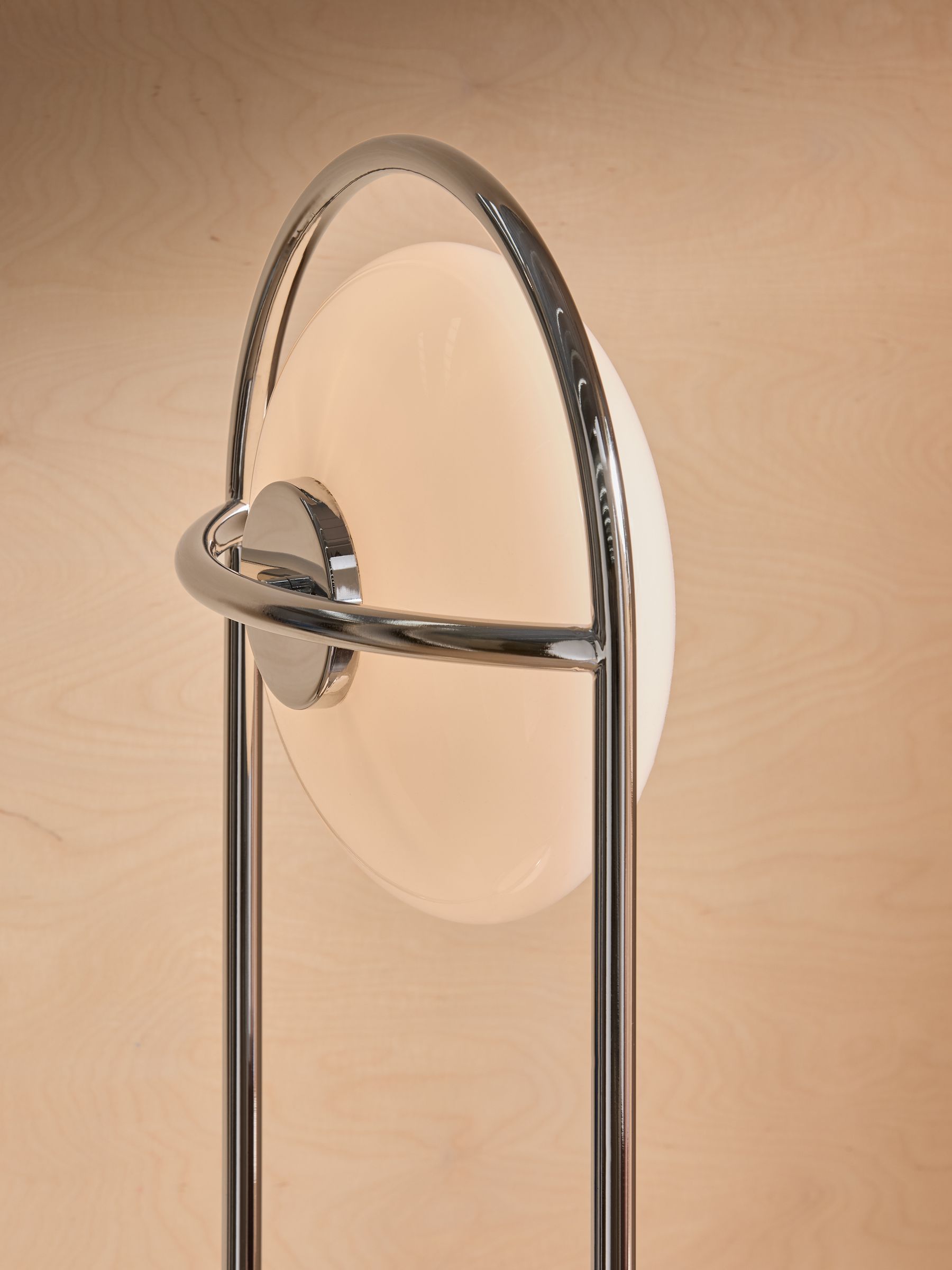 Piper Floor Lamp in Chrome - Image 2 of 5