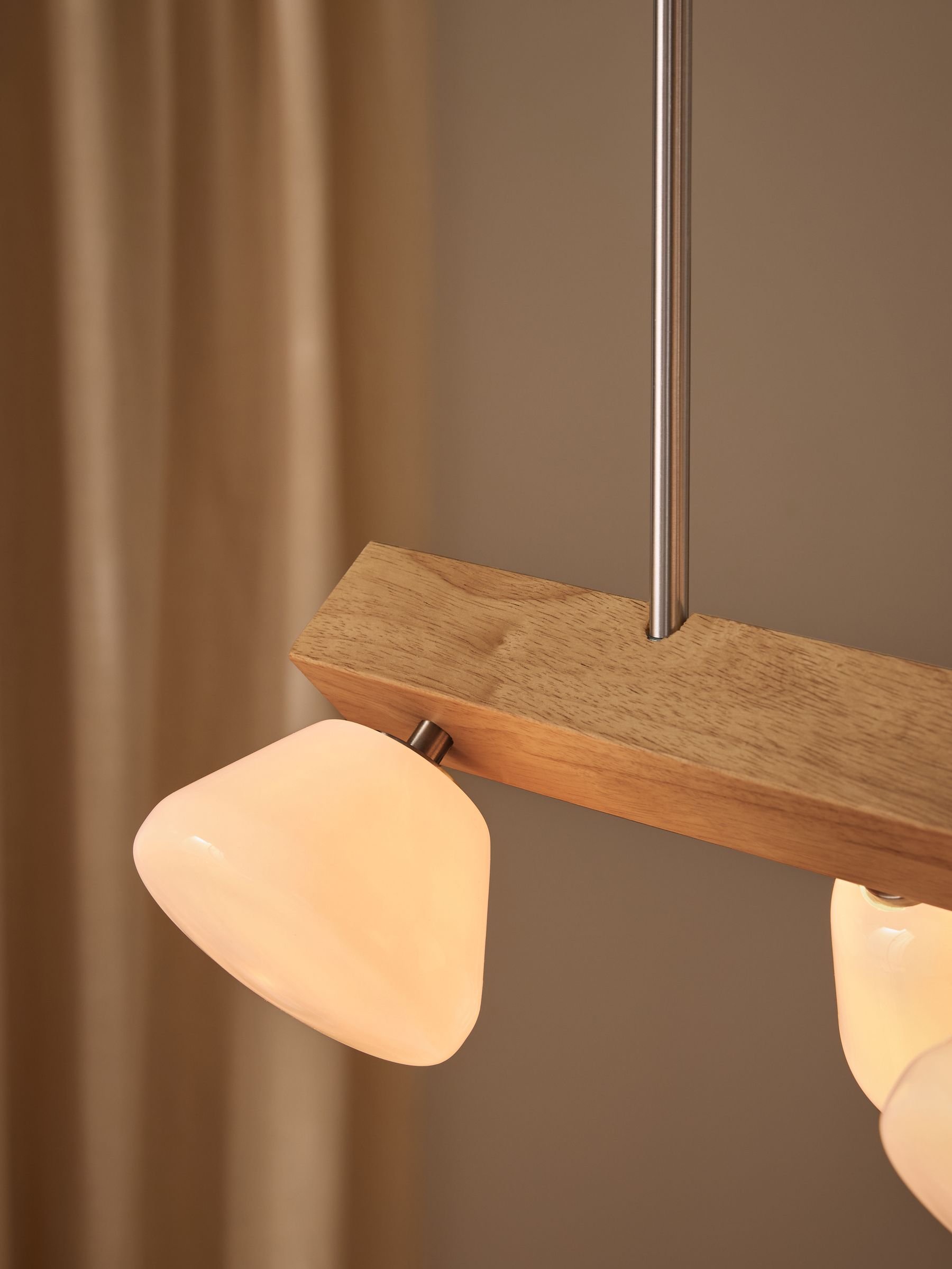 Cillian Diner Light in Light Wood - Image 3 of 5