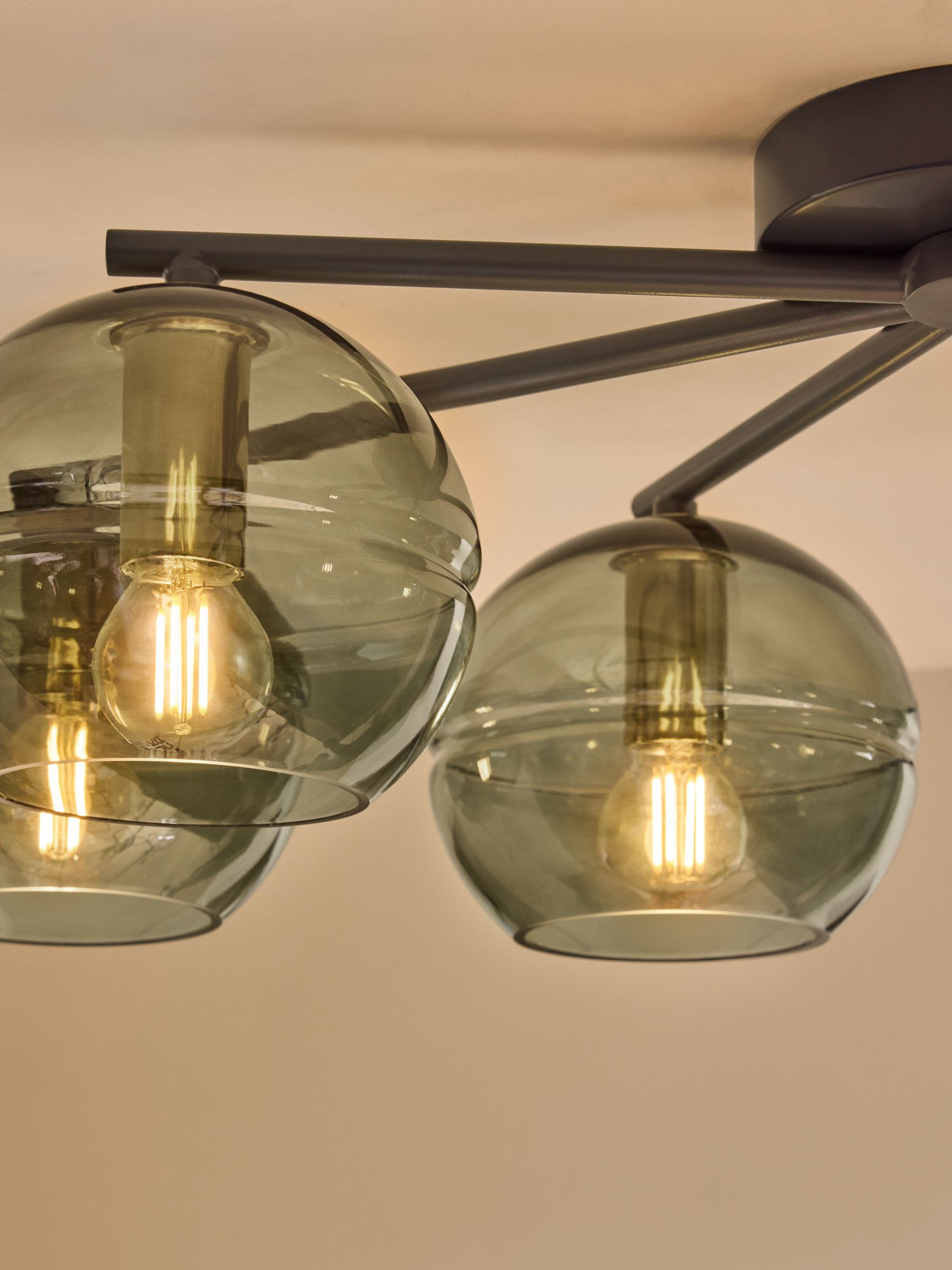 Green/Black Mika 6 Flush Light - Image 2 of 3