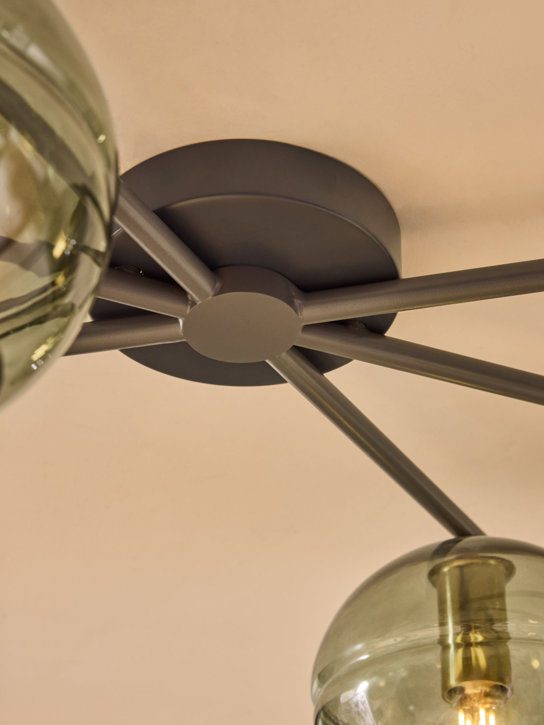 Green/Black Mika 6 Flush Light - Image 3 of 3