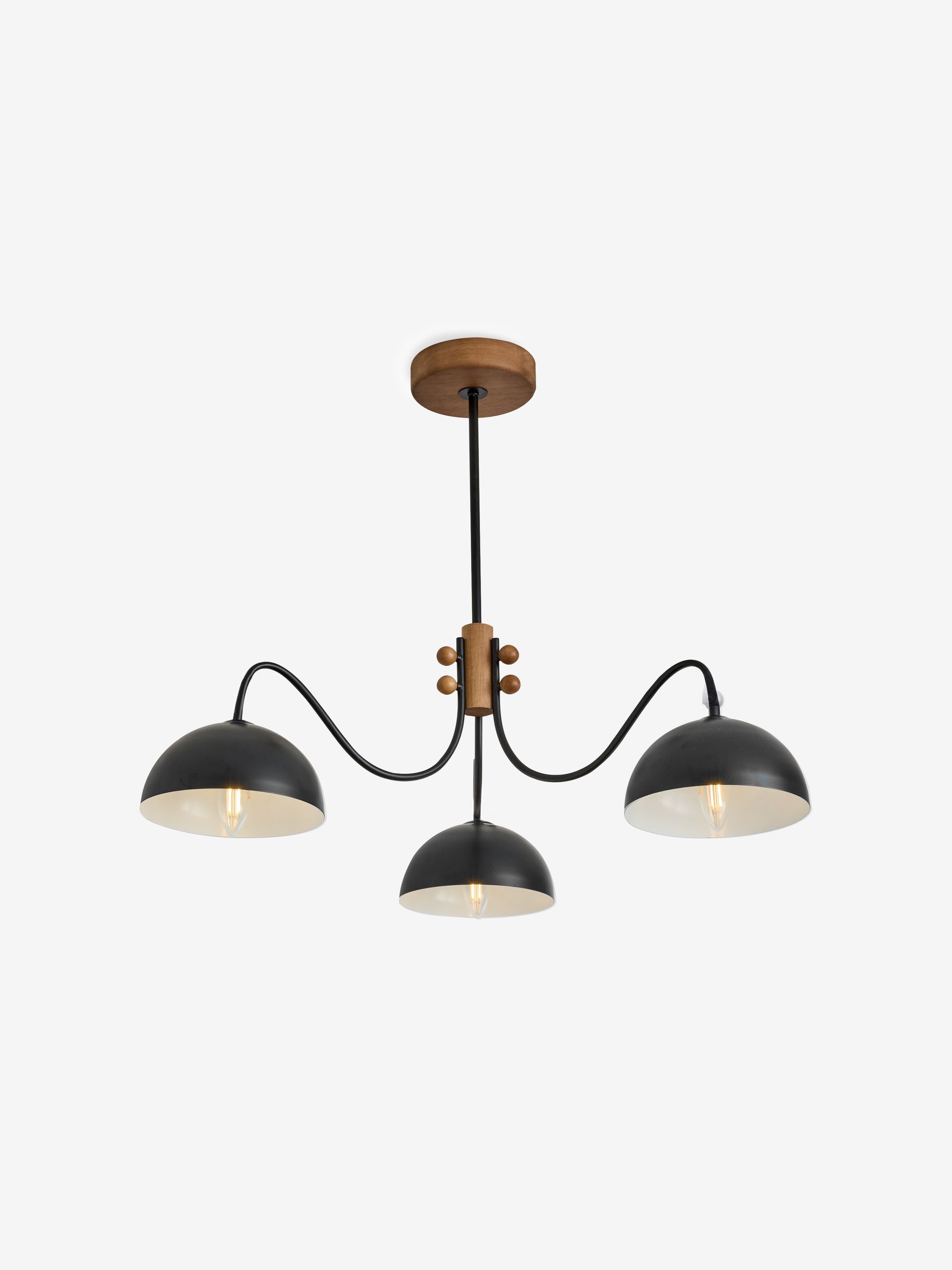 Avery Chandelier in Black - Image 4 of 5