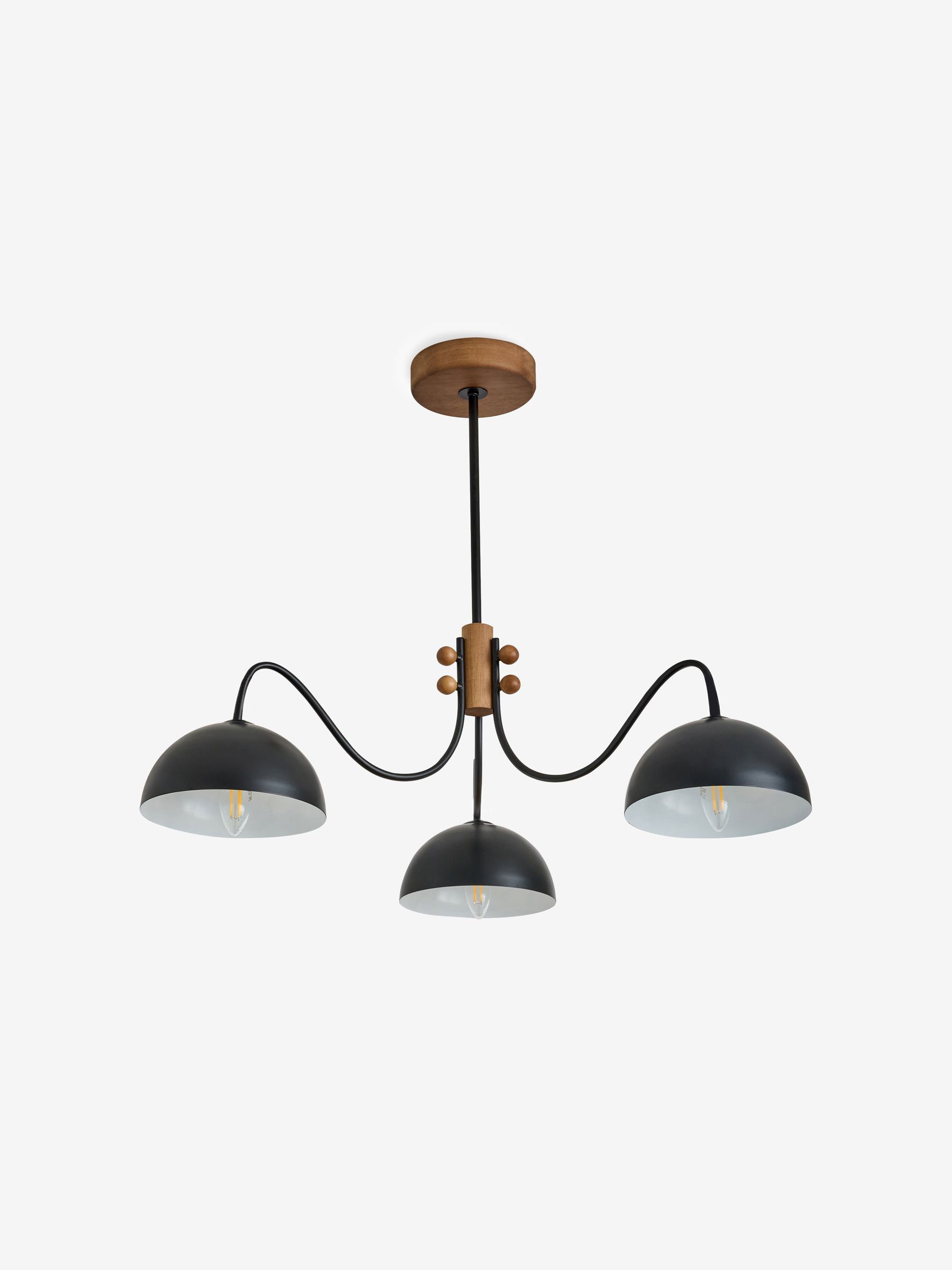 Avery Chandelier in Black - Image 5 of 5