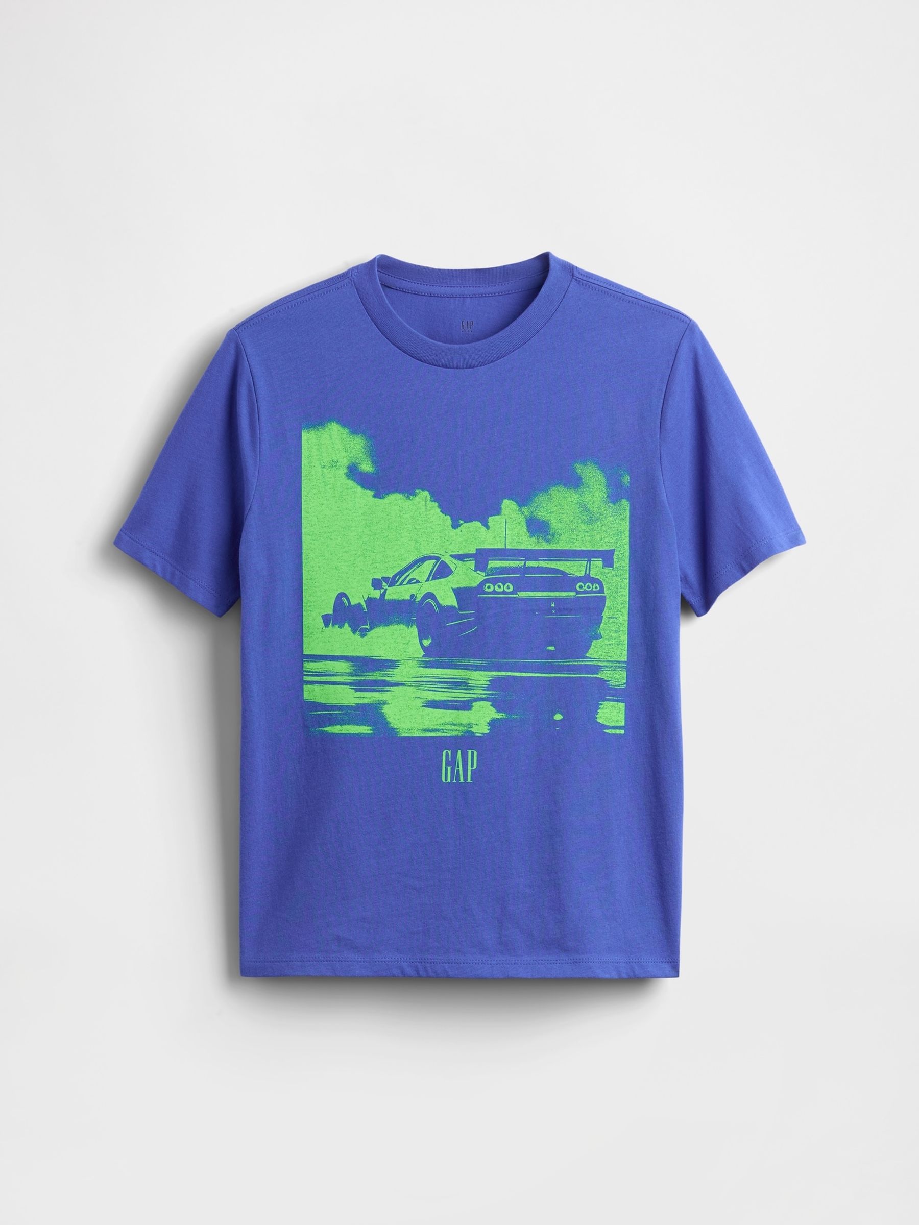 Blue Graphic T-Shirt (4-13yrs) - Image 1 of 2