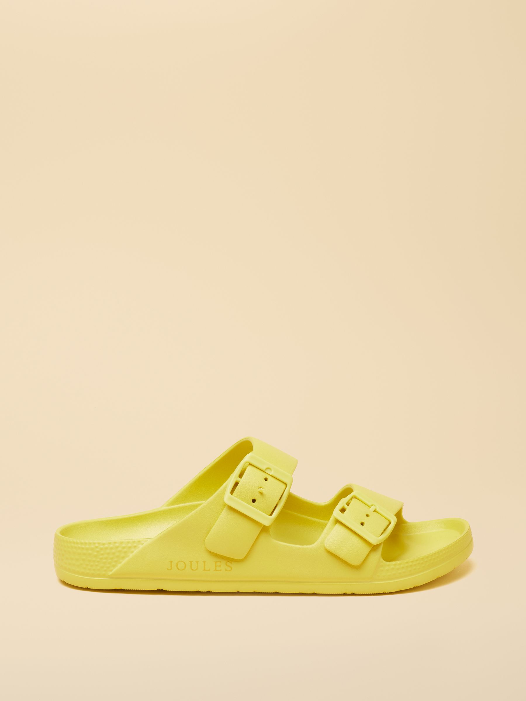 Sunseeker Yellow EVA Double Buckle Sliders - Image 1 of 6