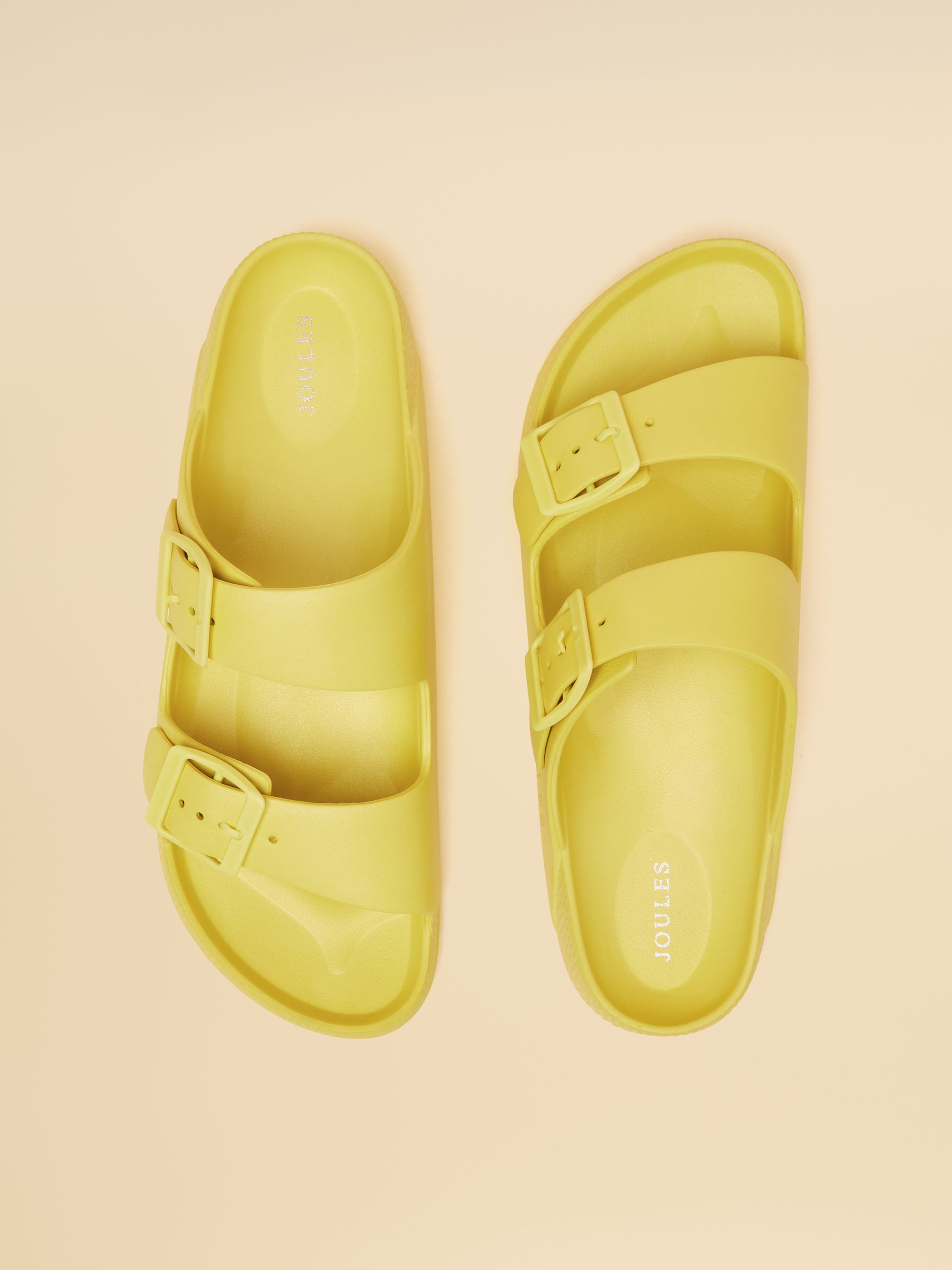 Sunseeker Yellow EVA Double Buckle Sliders - Image 2 of 6