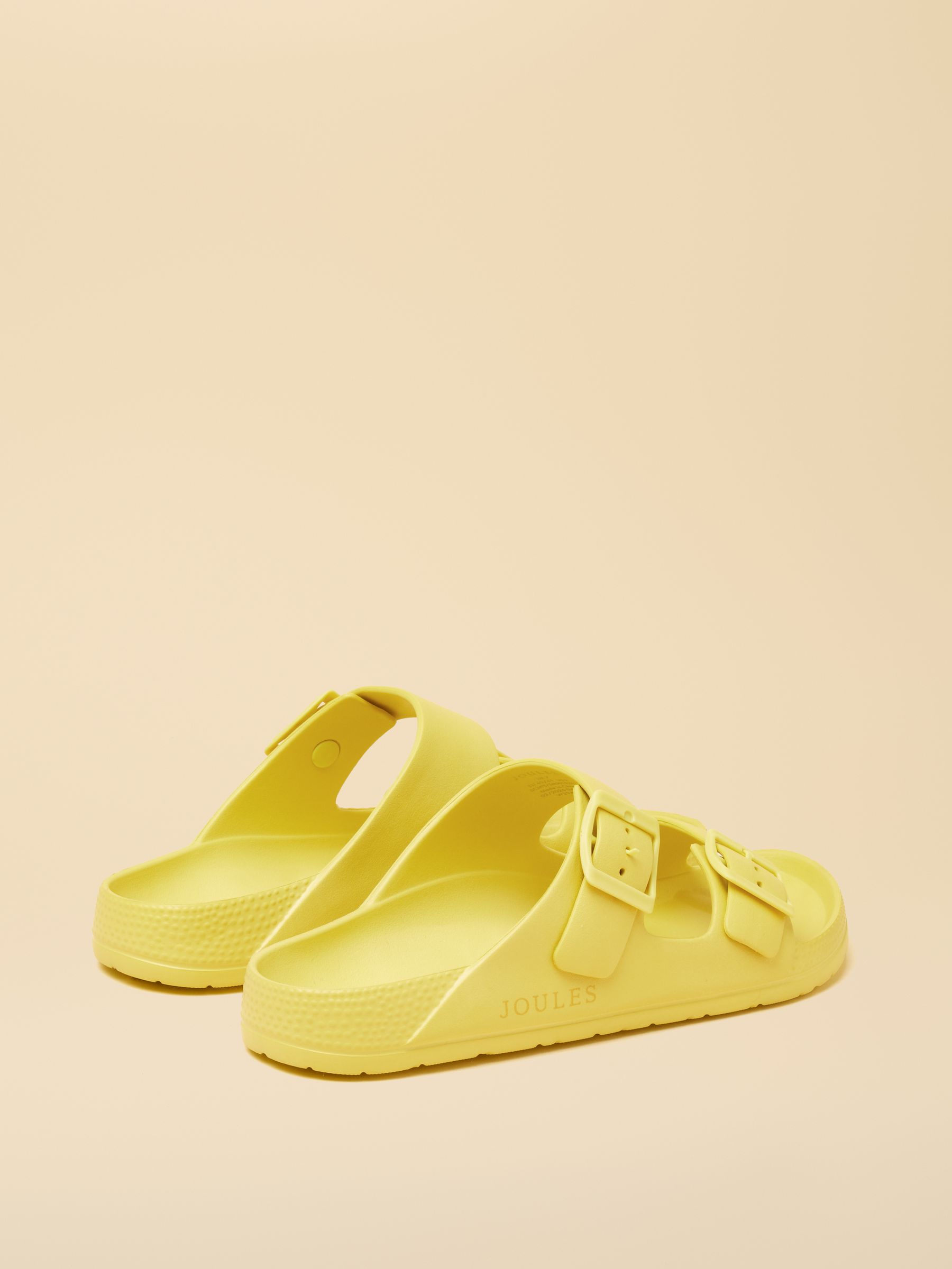 Sunseeker Yellow EVA Double Buckle Sliders - Image 3 of 6