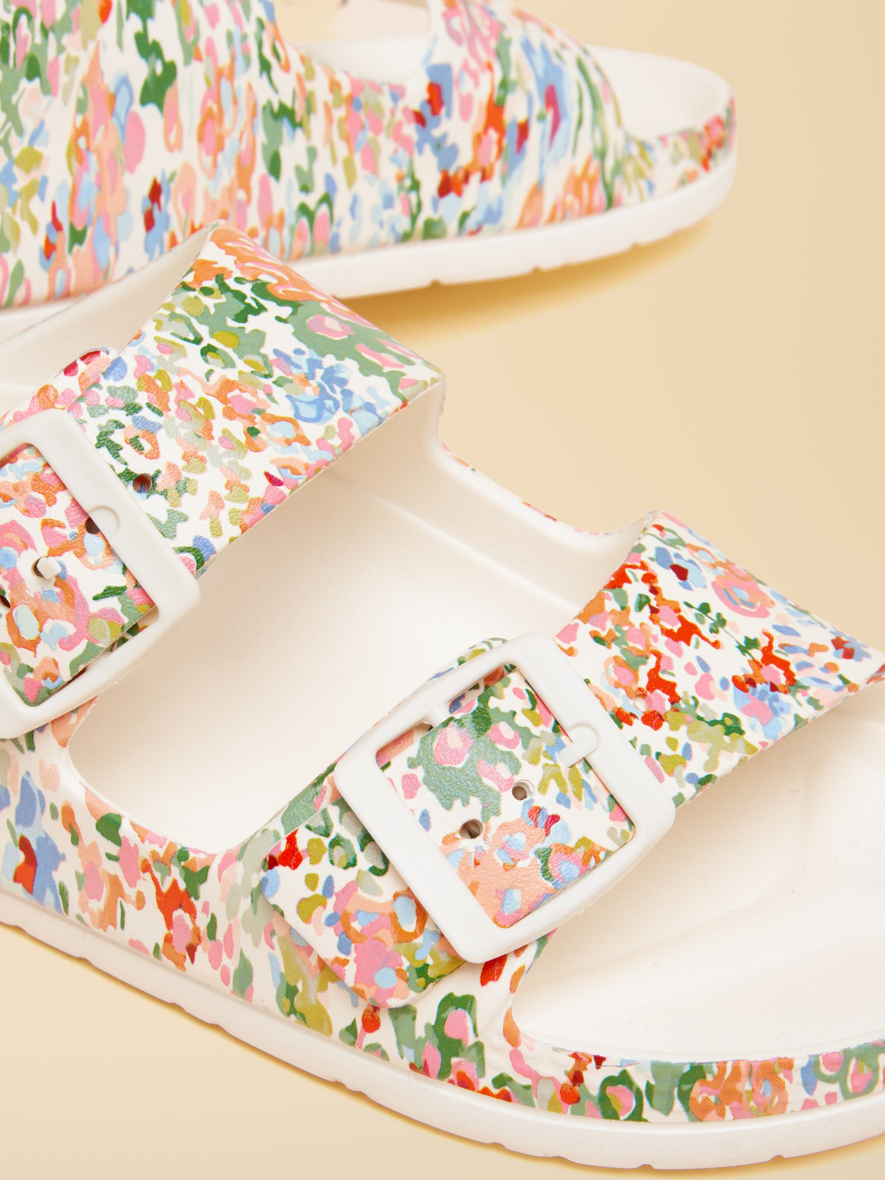 Sunseeker Ditsy EVA Double Buckle Sliders - Image 5 of 6